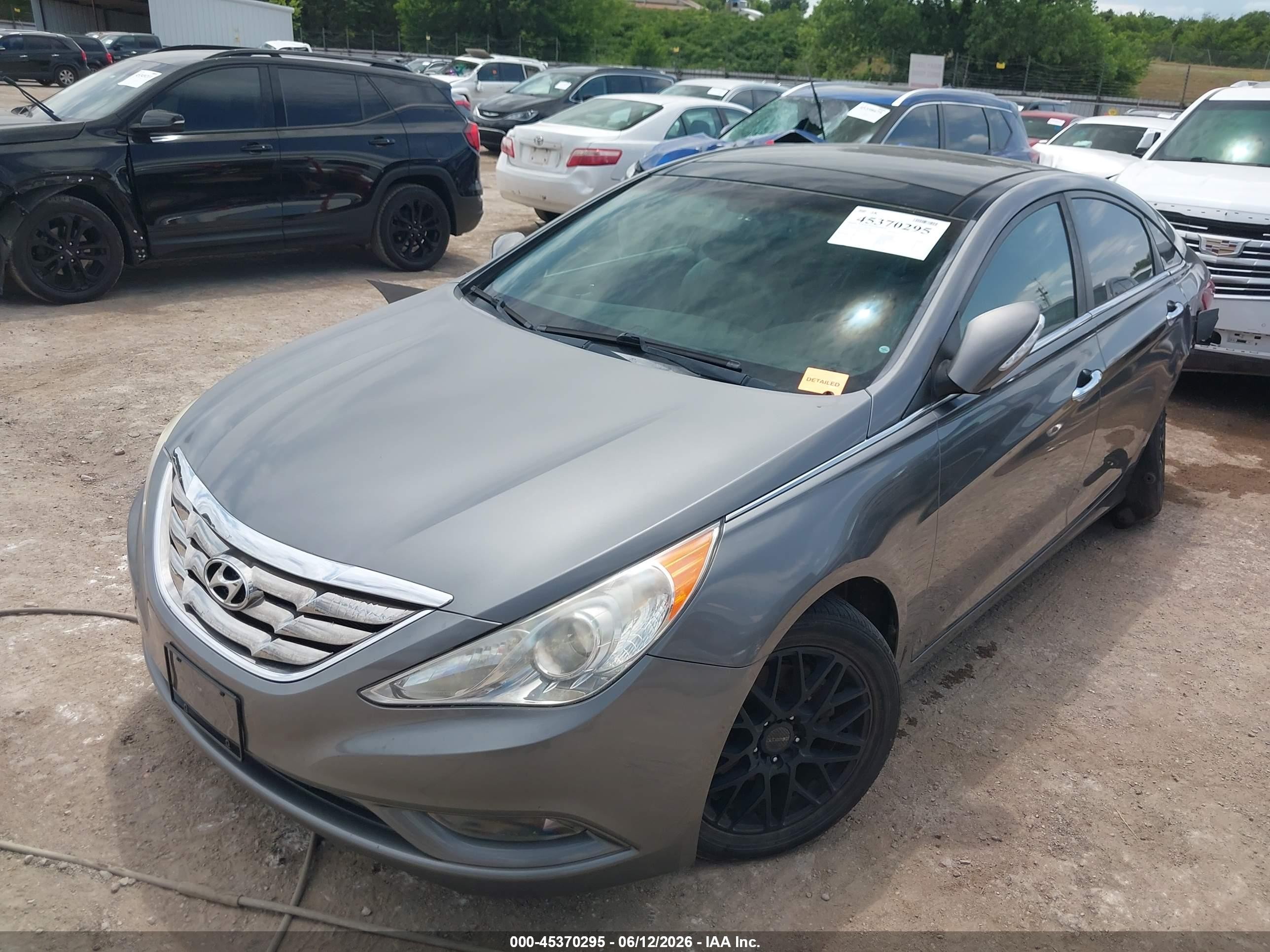 2013 Hyundai Sonata Limited Gray vin: 5NPEC4AC0DH720064