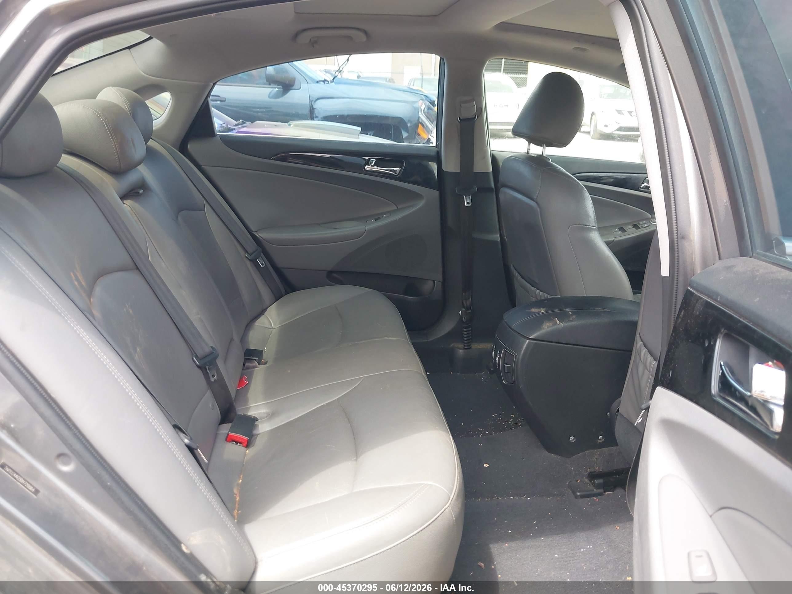 2013 Hyundai Sonata Limited Gray vin: 5NPEC4AC0DH720064