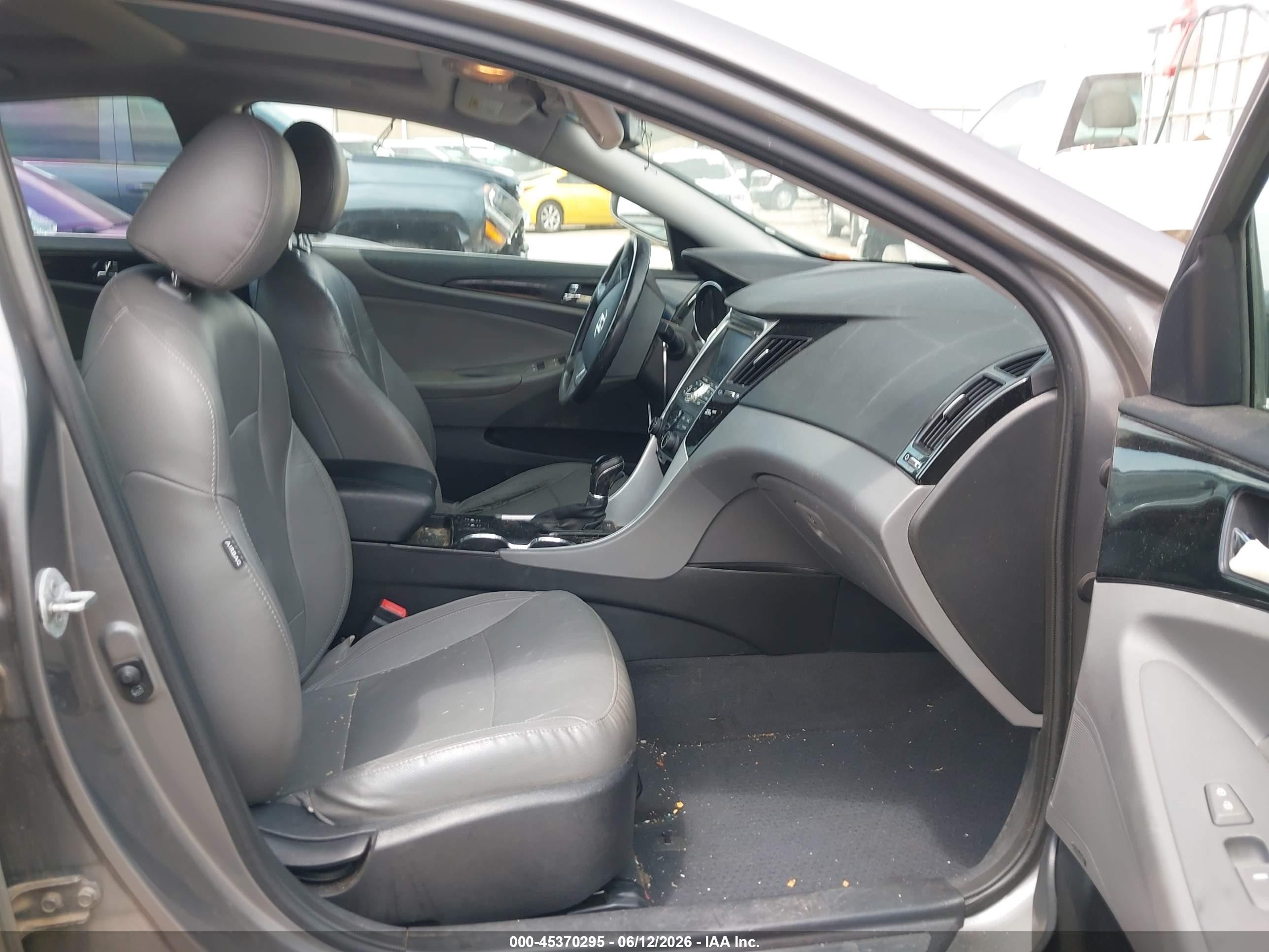 2013 Hyundai Sonata Limited Gray vin: 5NPEC4AC0DH720064