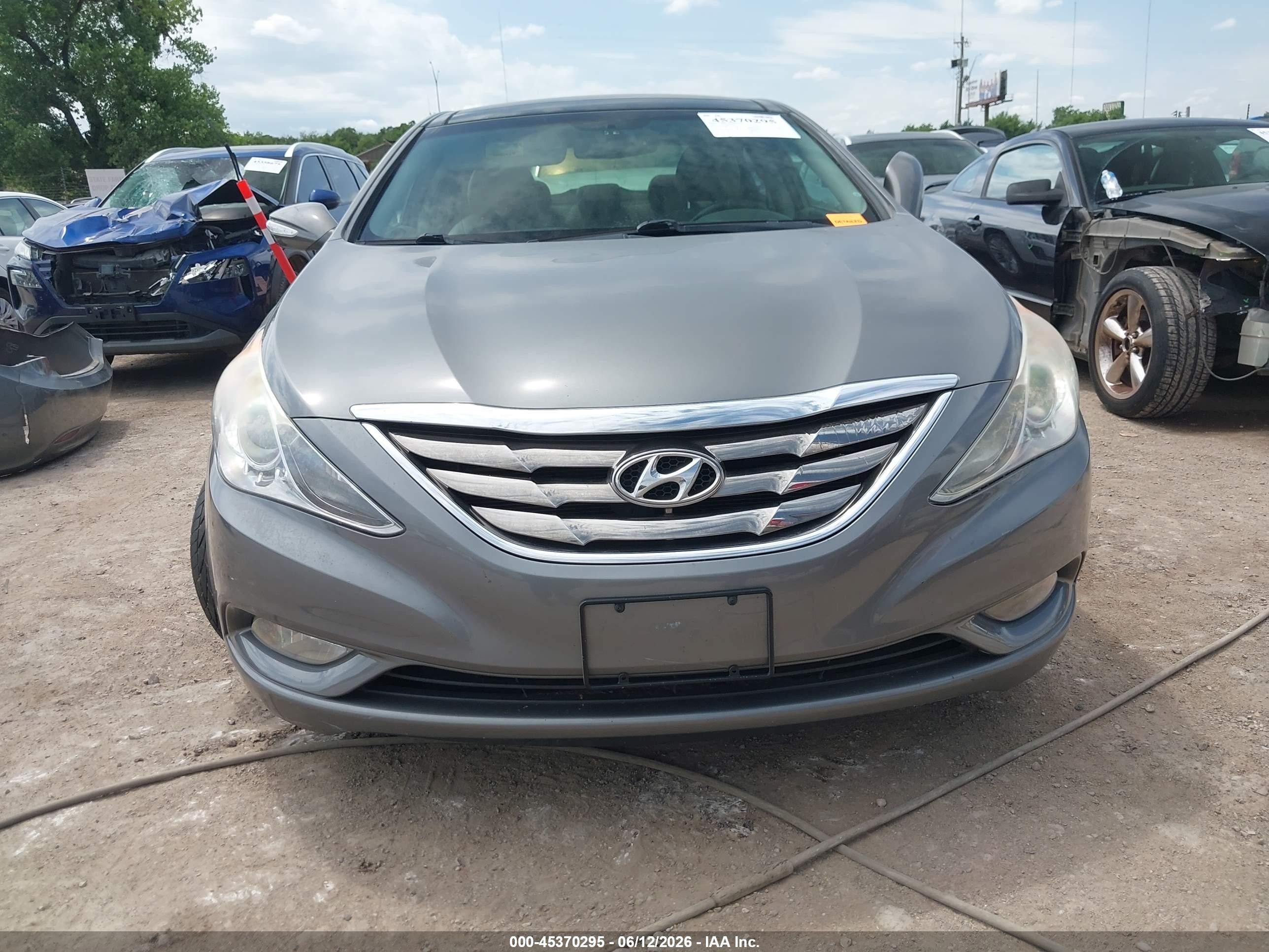 2013 Hyundai Sonata Limited Gray vin: 5NPEC4AC0DH720064