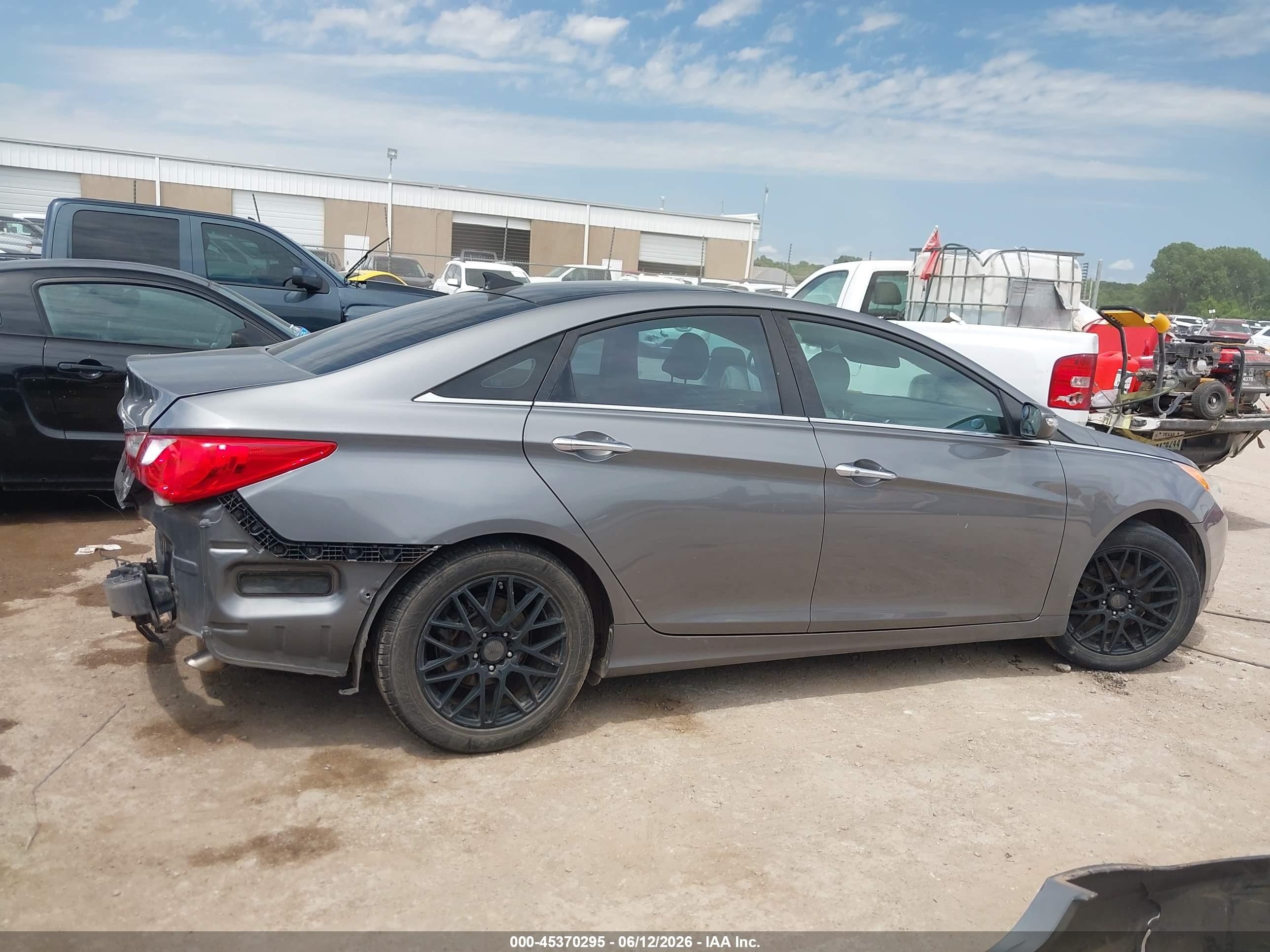 2013 Hyundai Sonata Limited Gray vin: 5NPEC4AC0DH720064