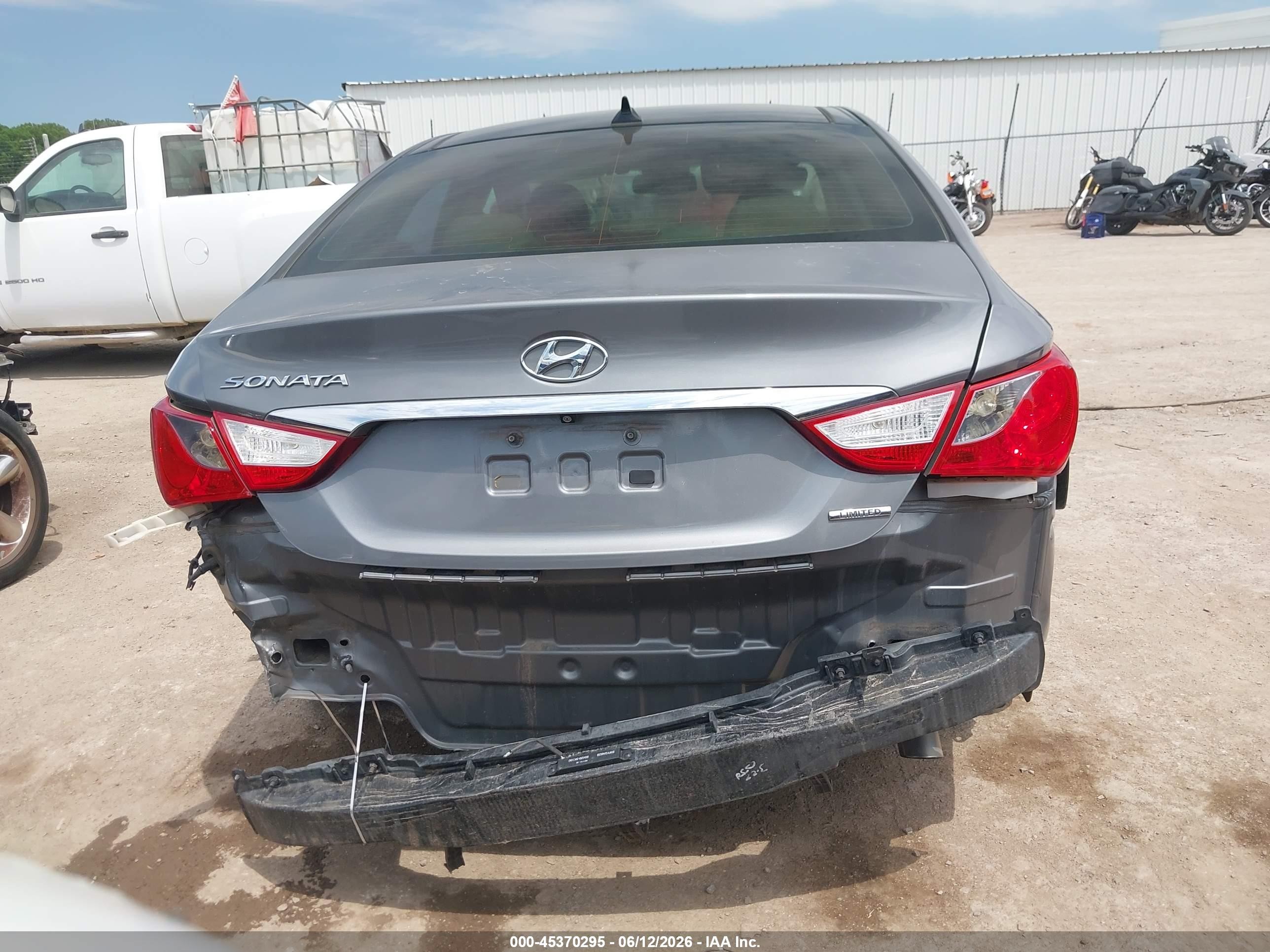 2013 Hyundai Sonata Limited Gray vin: 5NPEC4AC0DH720064