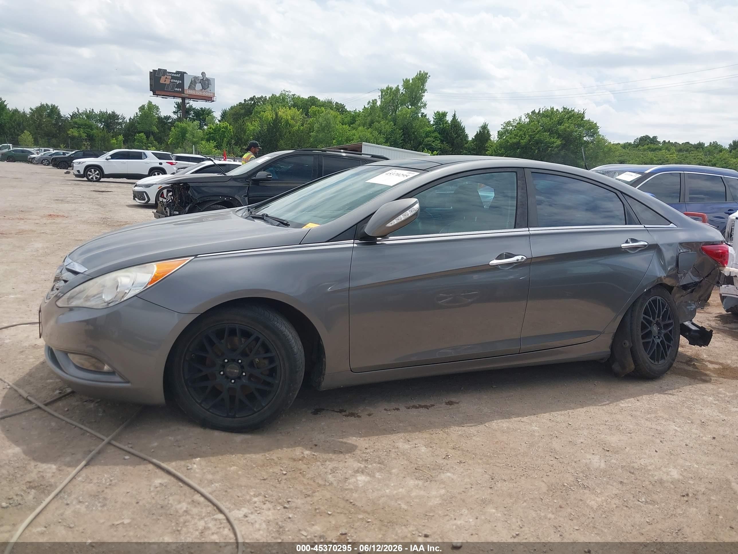 2013 Hyundai Sonata Limited Gray vin: 5NPEC4AC0DH720064