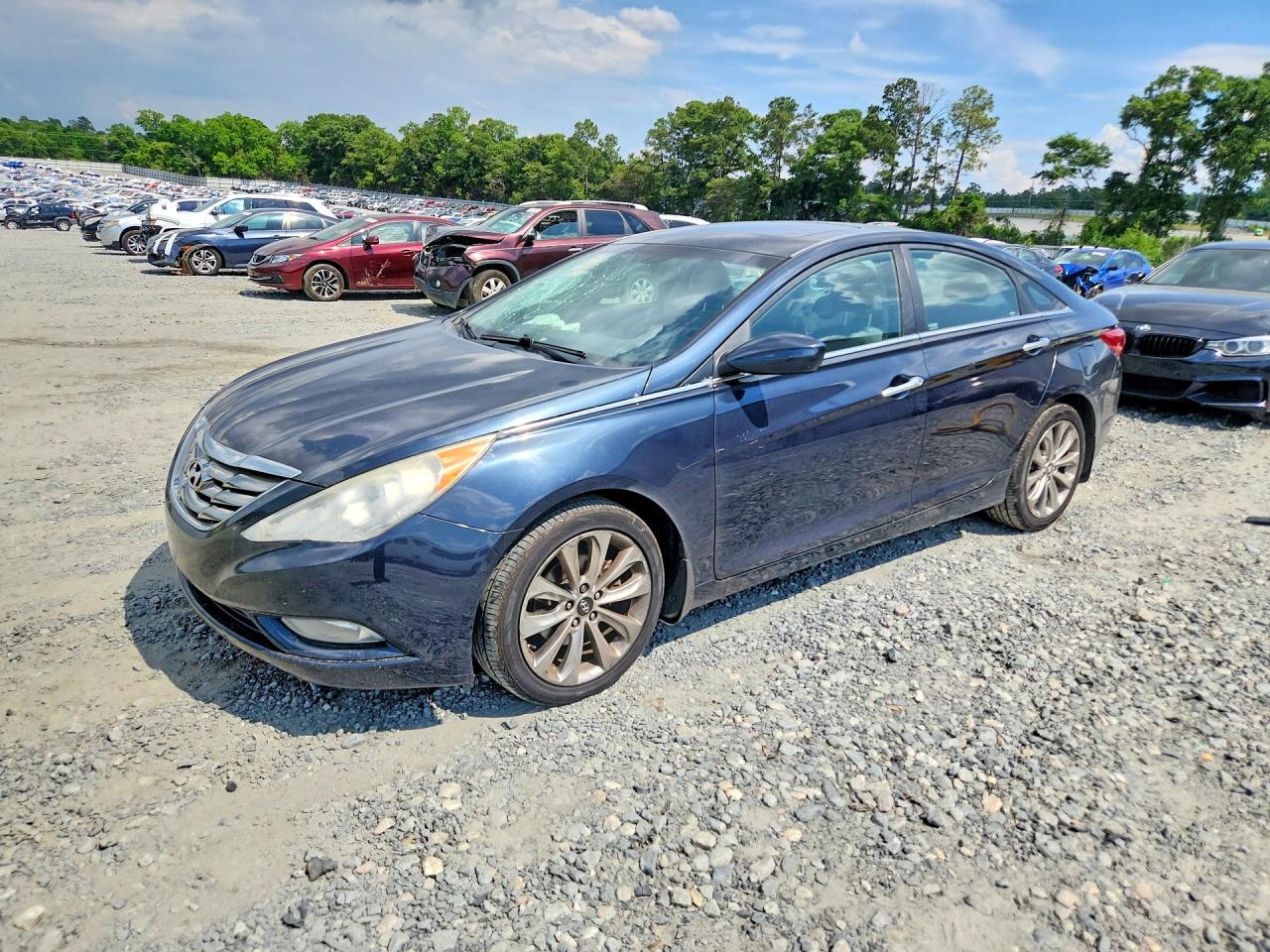 2013 Hyundai Sonata Se Blue vin: 5NPEC4AC0DH737379