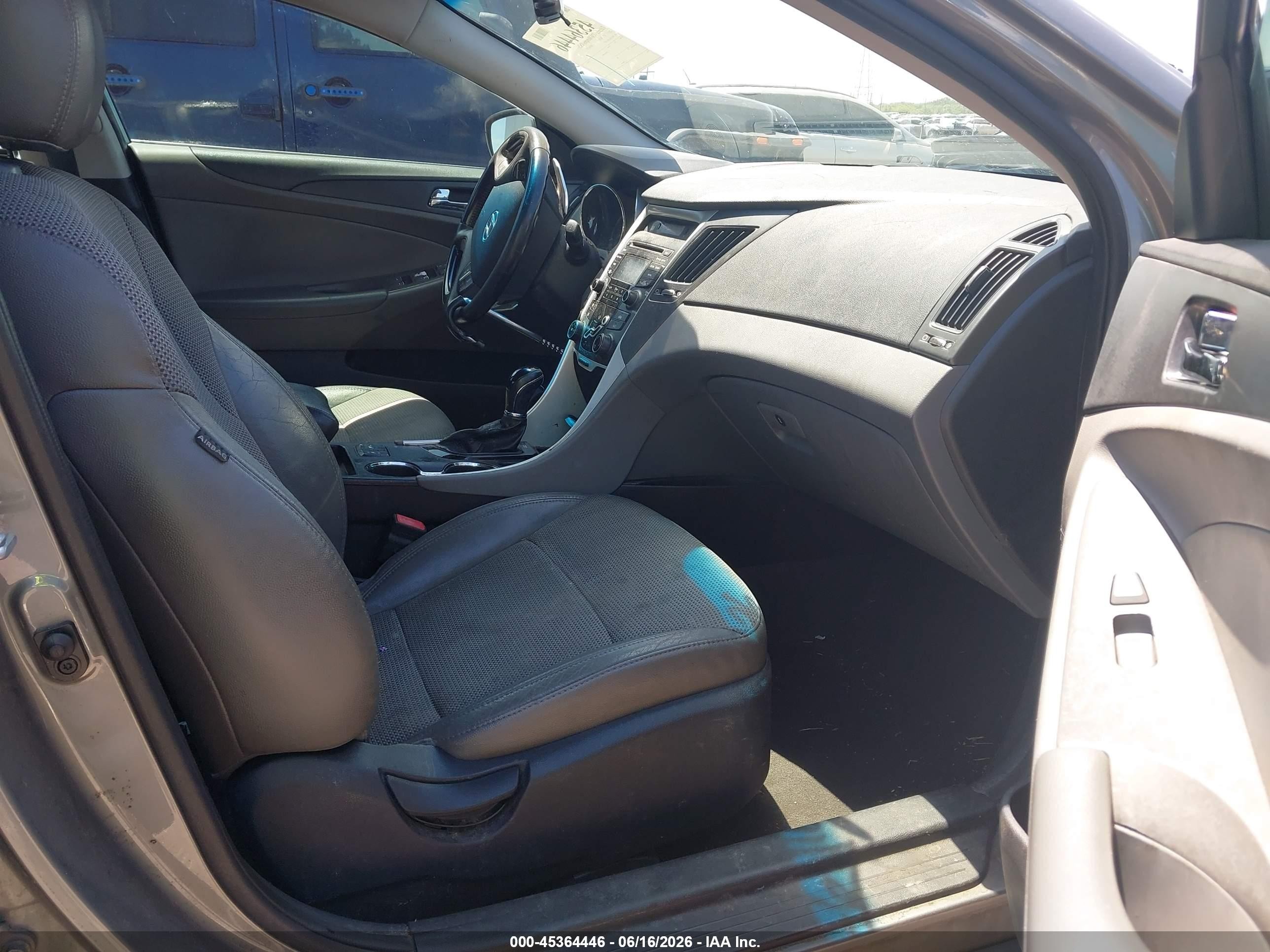 2013 Hyundai Sonata Se Gray vin: 5NPEC4AC0DH738077