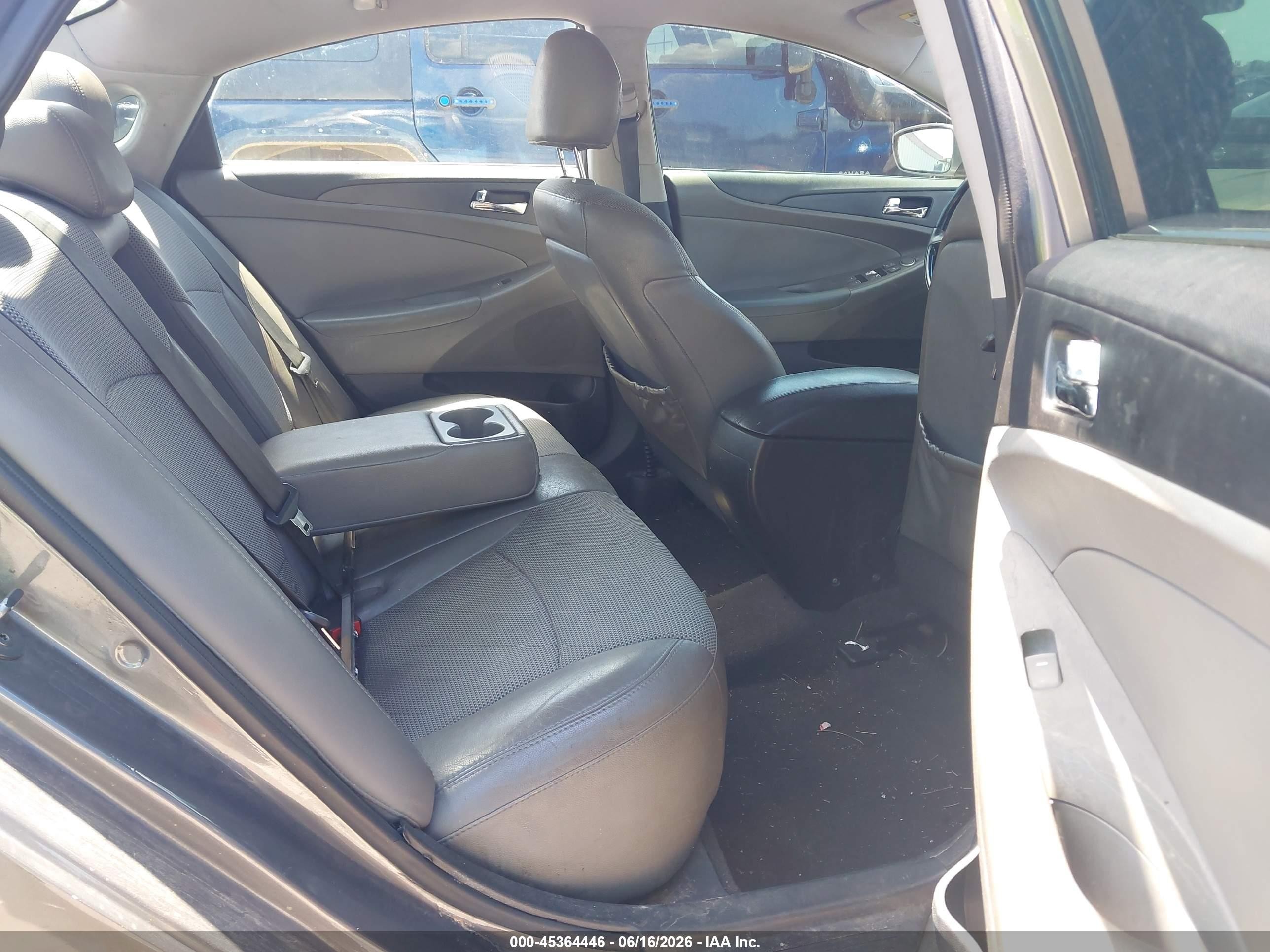 2013 Hyundai Sonata Se Gray vin: 5NPEC4AC0DH738077