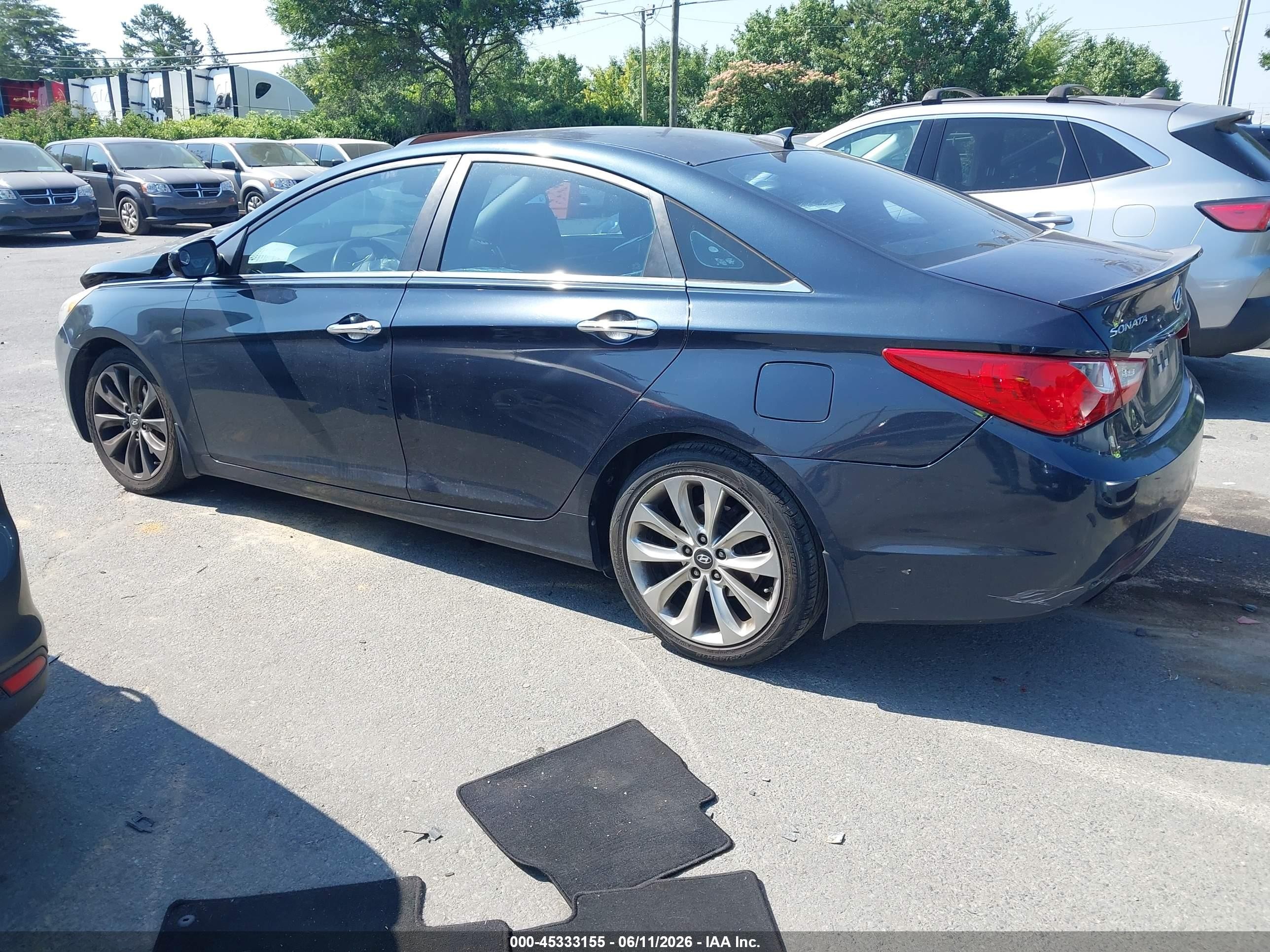 2013 Hyundai Sonata Se Dark Blue vin: 5NPEC4AC0DH758944