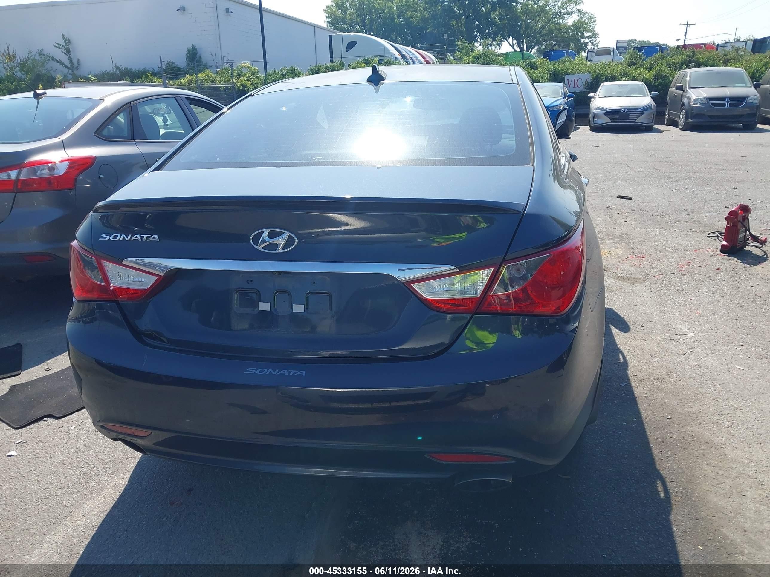 2013 Hyundai Sonata Se Dark Blue vin: 5NPEC4AC0DH758944