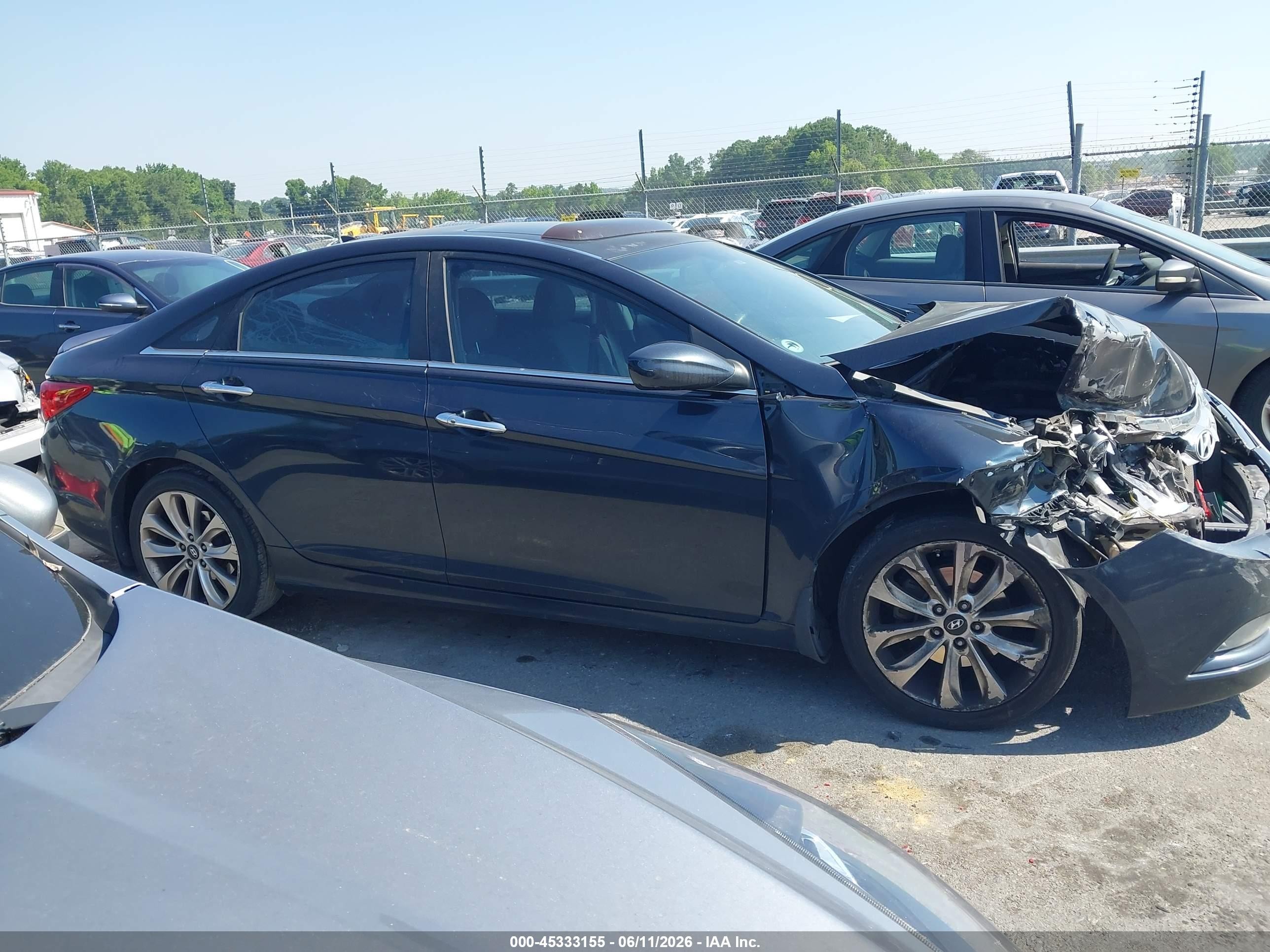 2013 Hyundai Sonata Se Dark Blue vin: 5NPEC4AC0DH758944