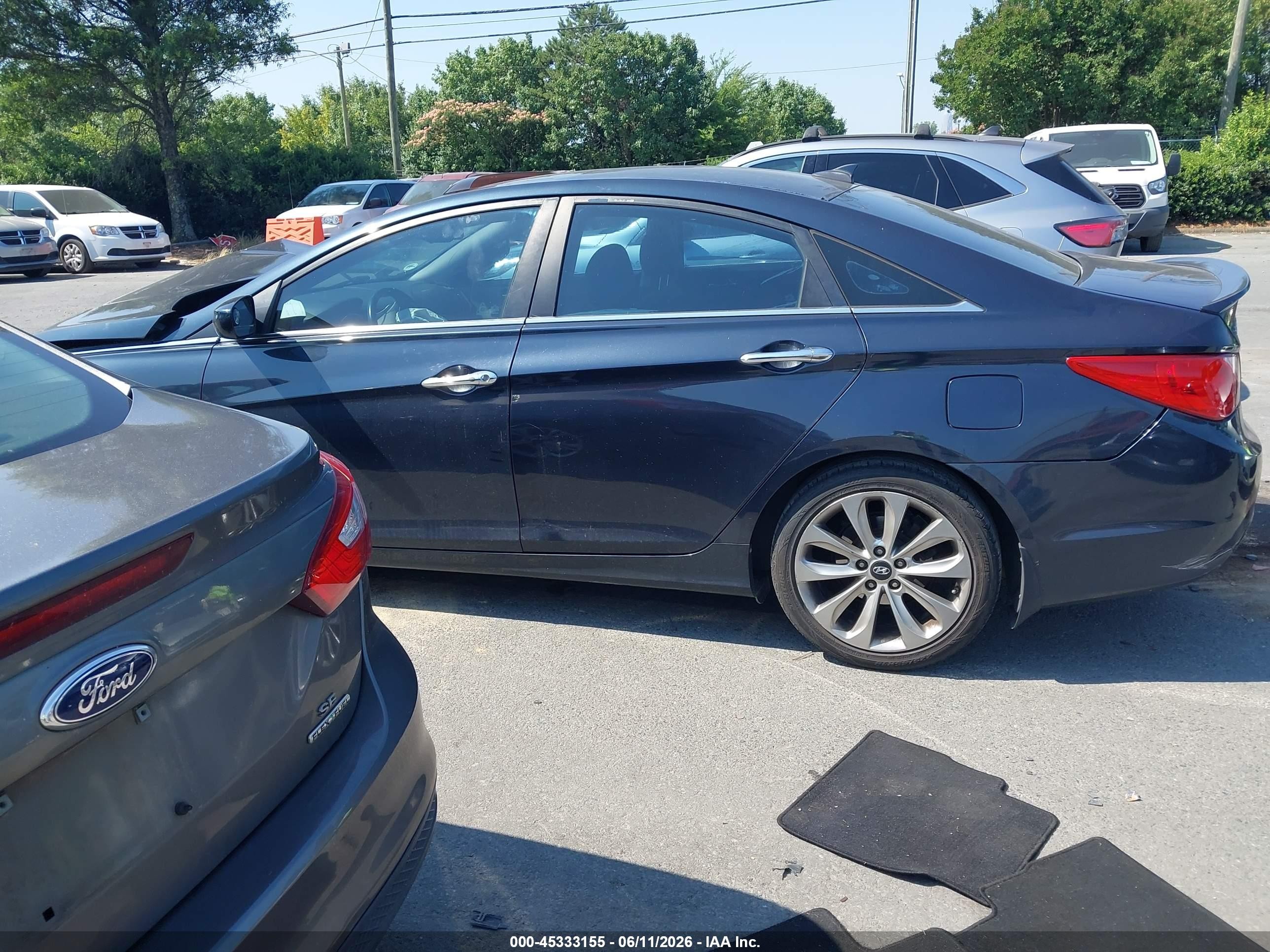 2013 Hyundai Sonata Se Dark Blue vin: 5NPEC4AC0DH758944