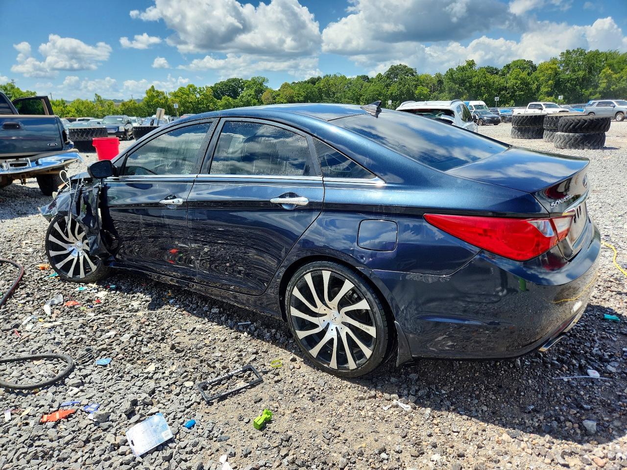 2013 Hyundai Sonata Se Blue vin: 5NPEC4AC0DH780541