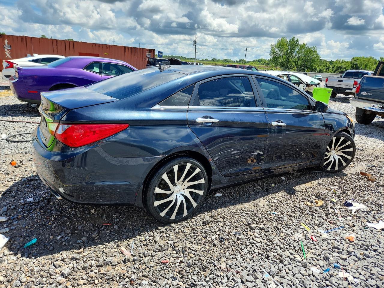 2013 Hyundai Sonata Se Blue vin: 5NPEC4AC0DH780541