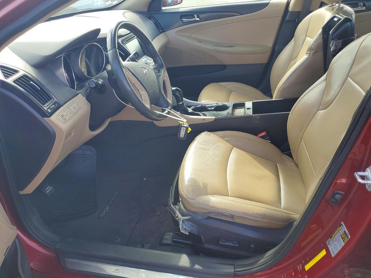 2013 Hyundai Sonata Красный vin: 5NPEC4AC0DH795766