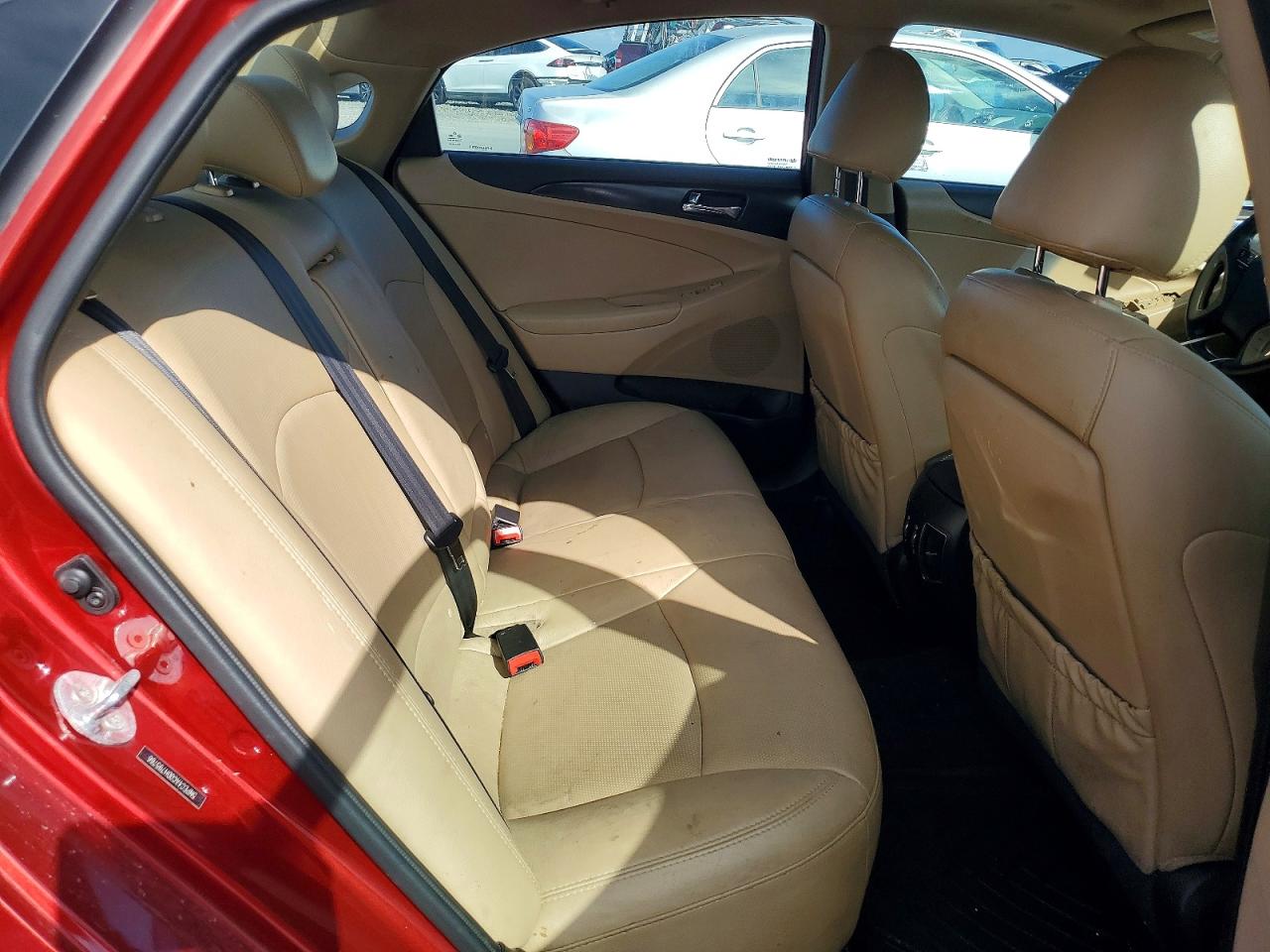 2013 Hyundai Sonata Красный vin: 5NPEC4AC0DH795766