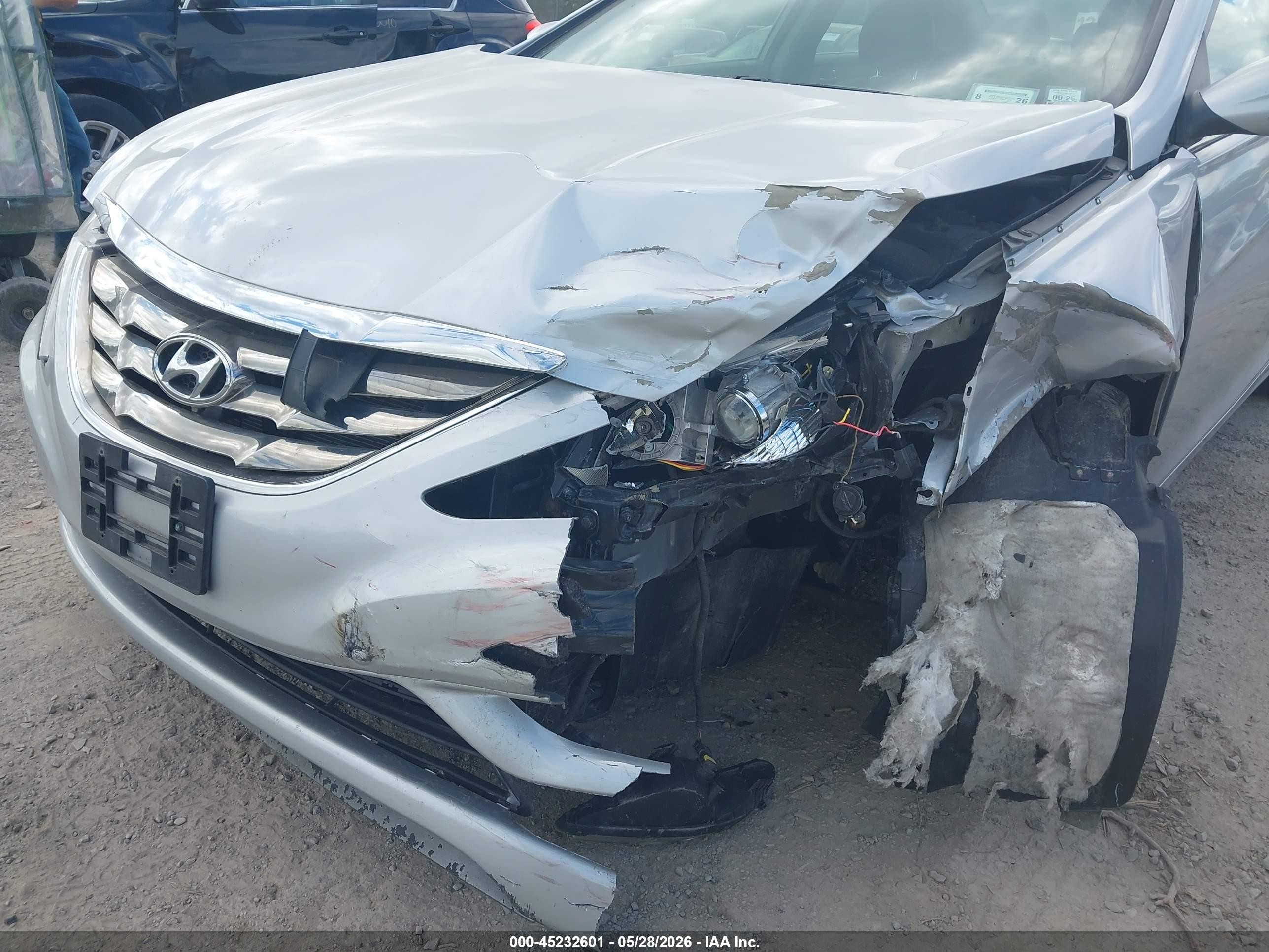 2013 Hyundai Sonata Se Silver vin: 5NPEC4AC0DH809701