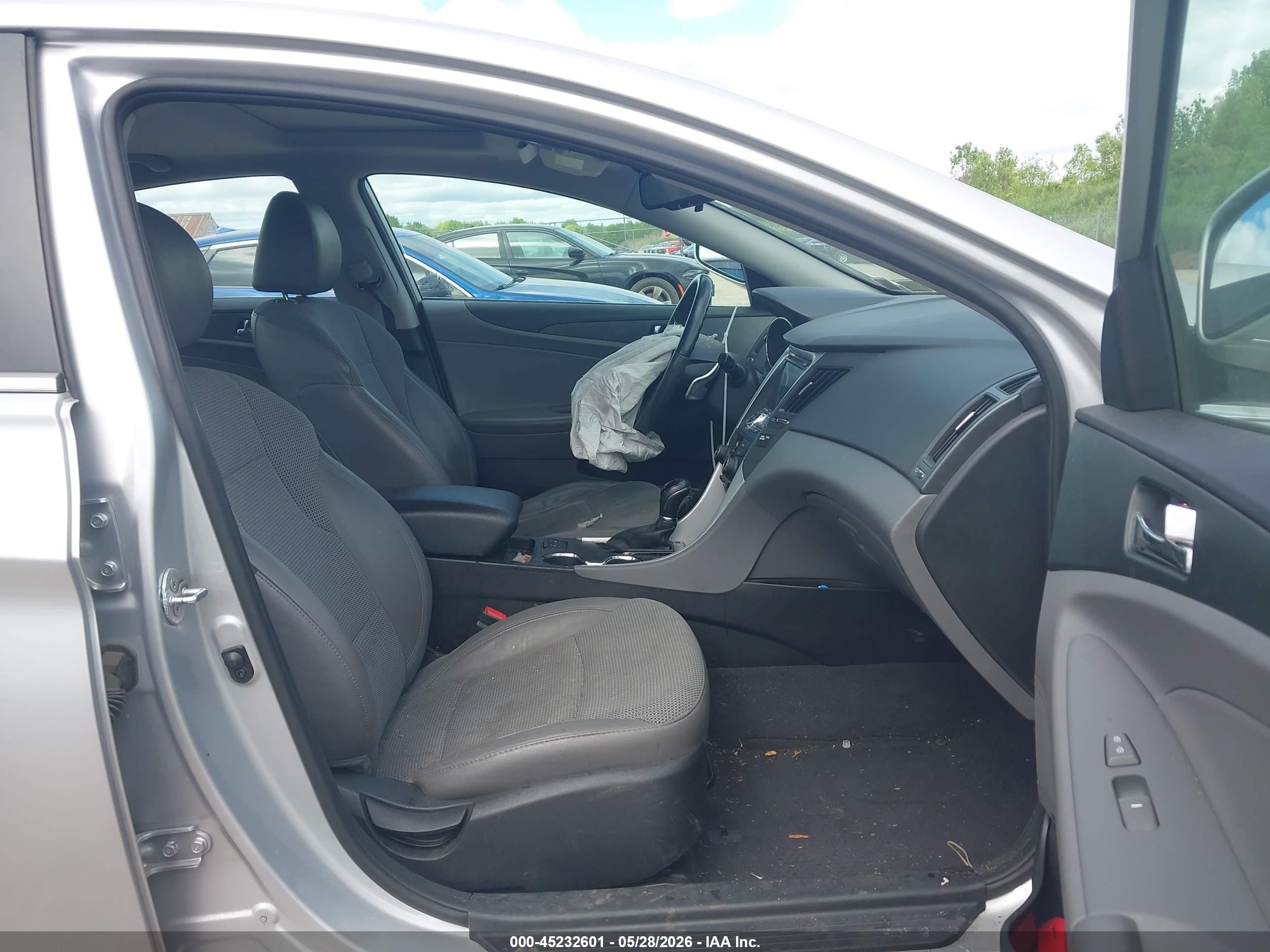2013 Hyundai Sonata Se Silver vin: 5NPEC4AC0DH809701