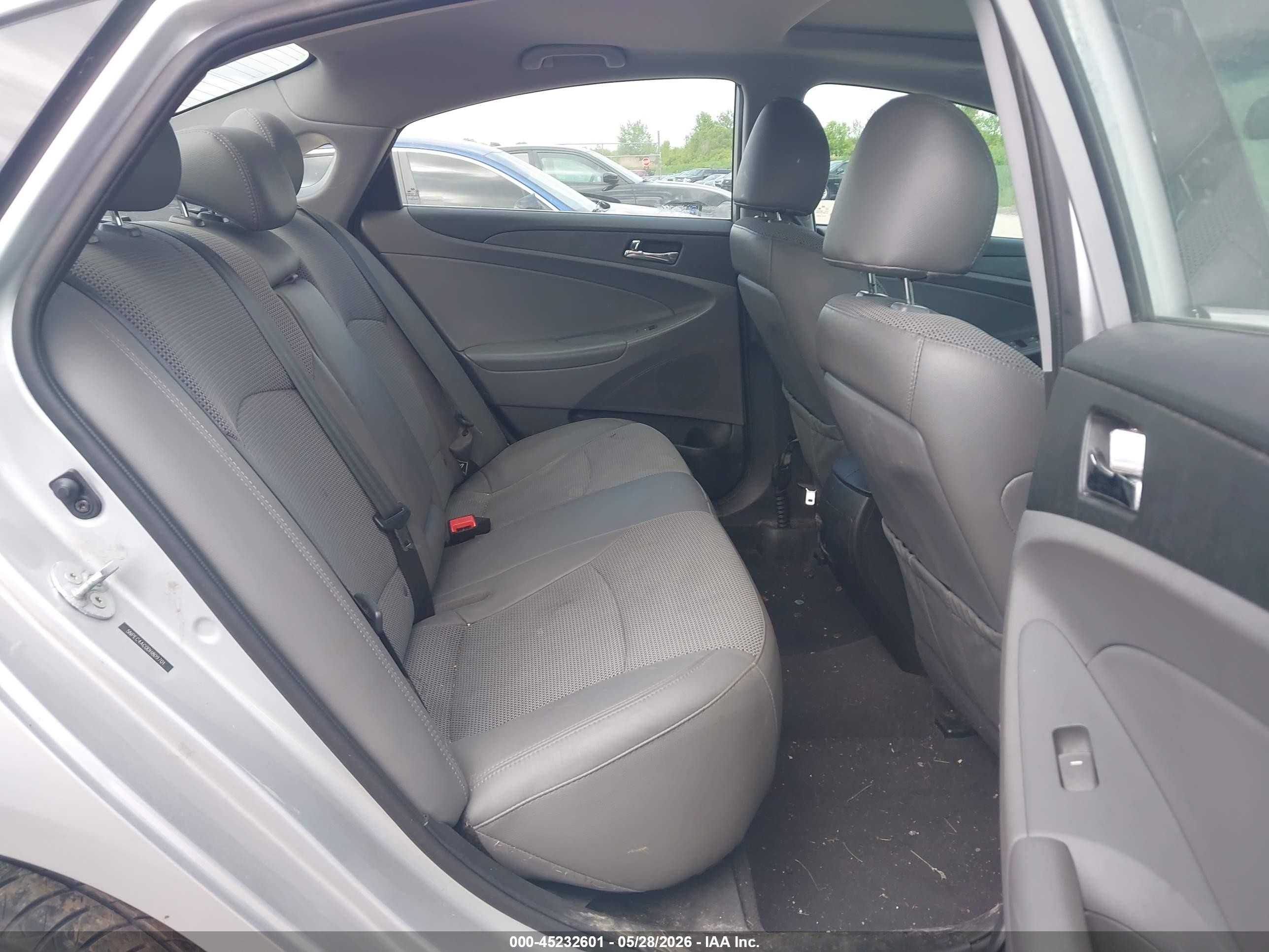 2013 Hyundai Sonata Se Silver vin: 5NPEC4AC0DH809701