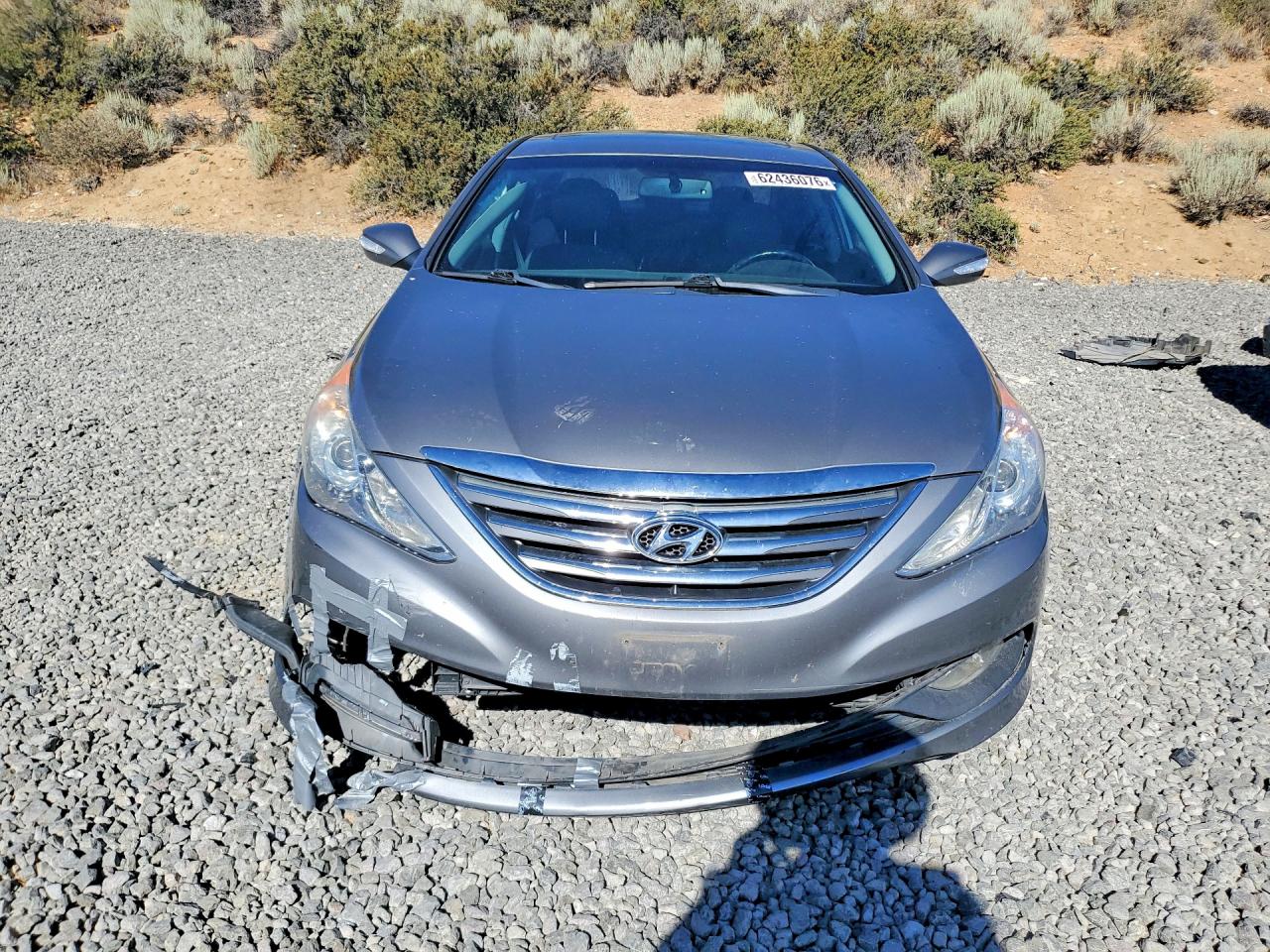 2014 Hyundai Sonata Charcoal vin: 5NPEC4AC0EH811823