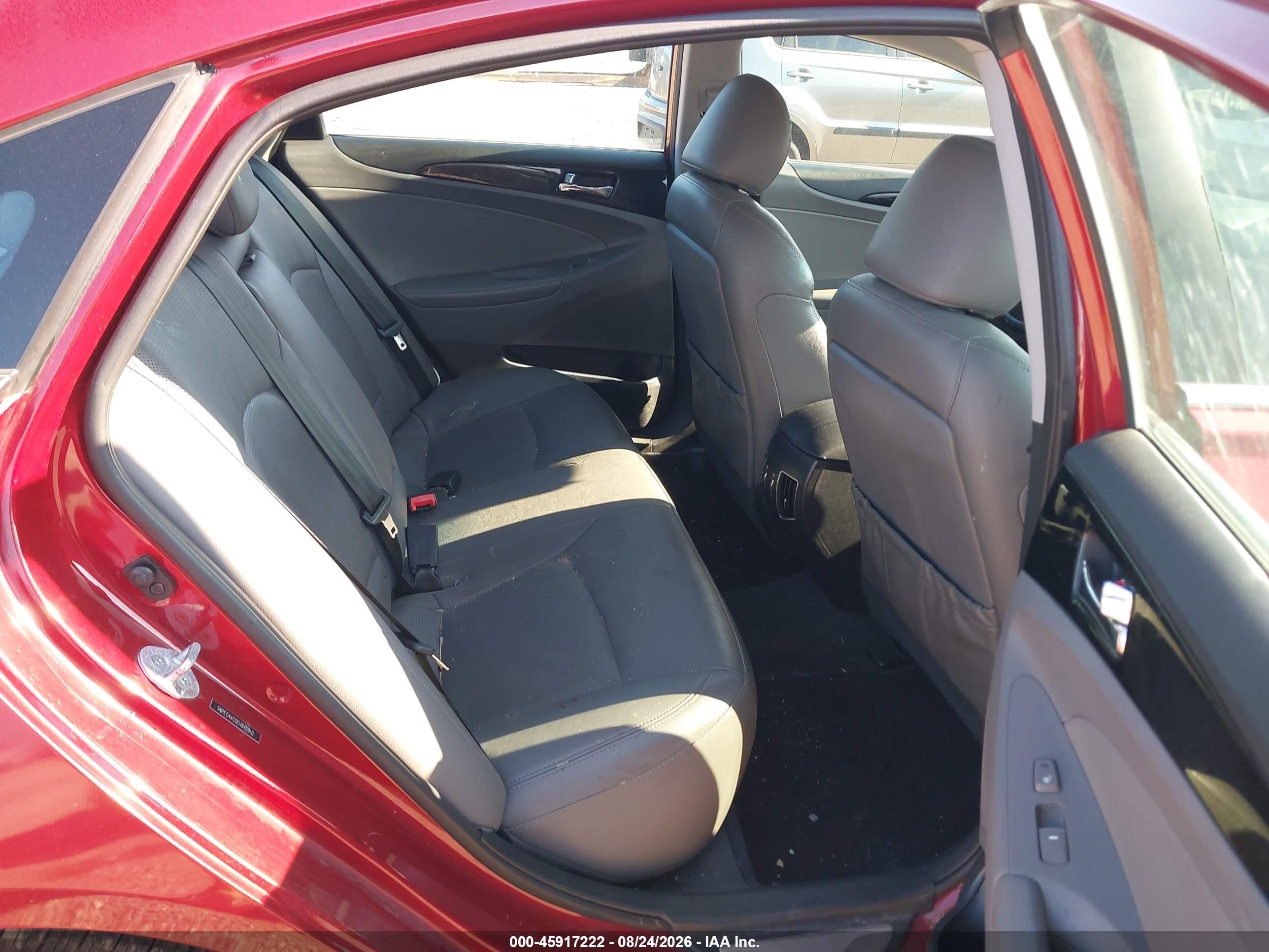2014 Hyundai Sonata Limited Red vin: 5NPEC4AC0EH845910