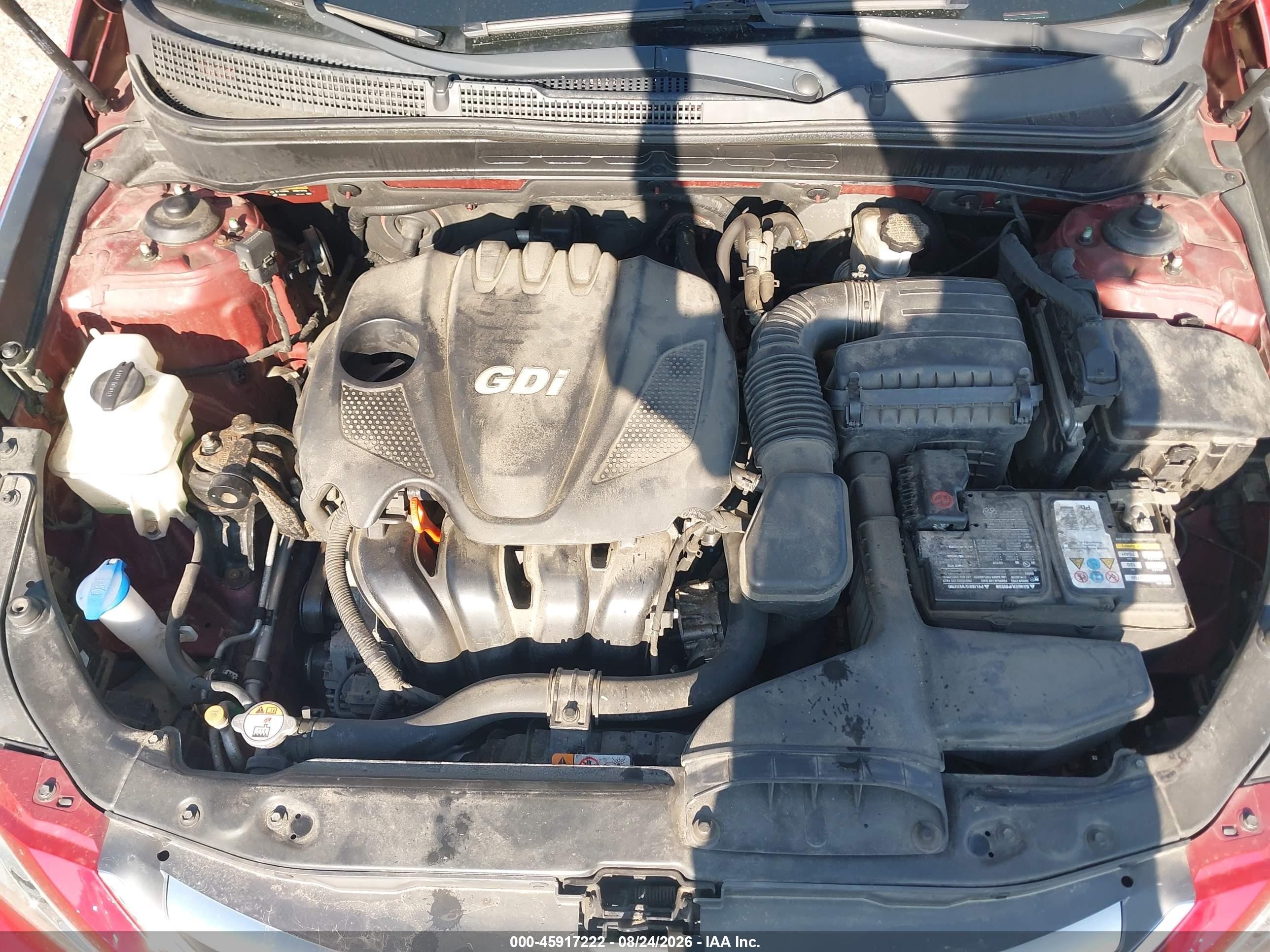 2014 Hyundai Sonata Limited Red vin: 5NPEC4AC0EH845910