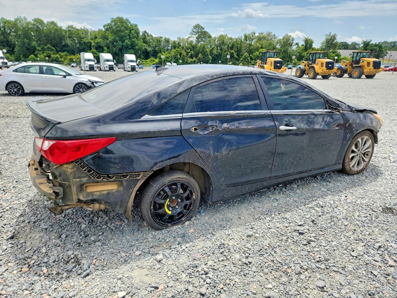 2014 Hyundai Sonata Se Black vin: 5NPEC4AC0EH854316