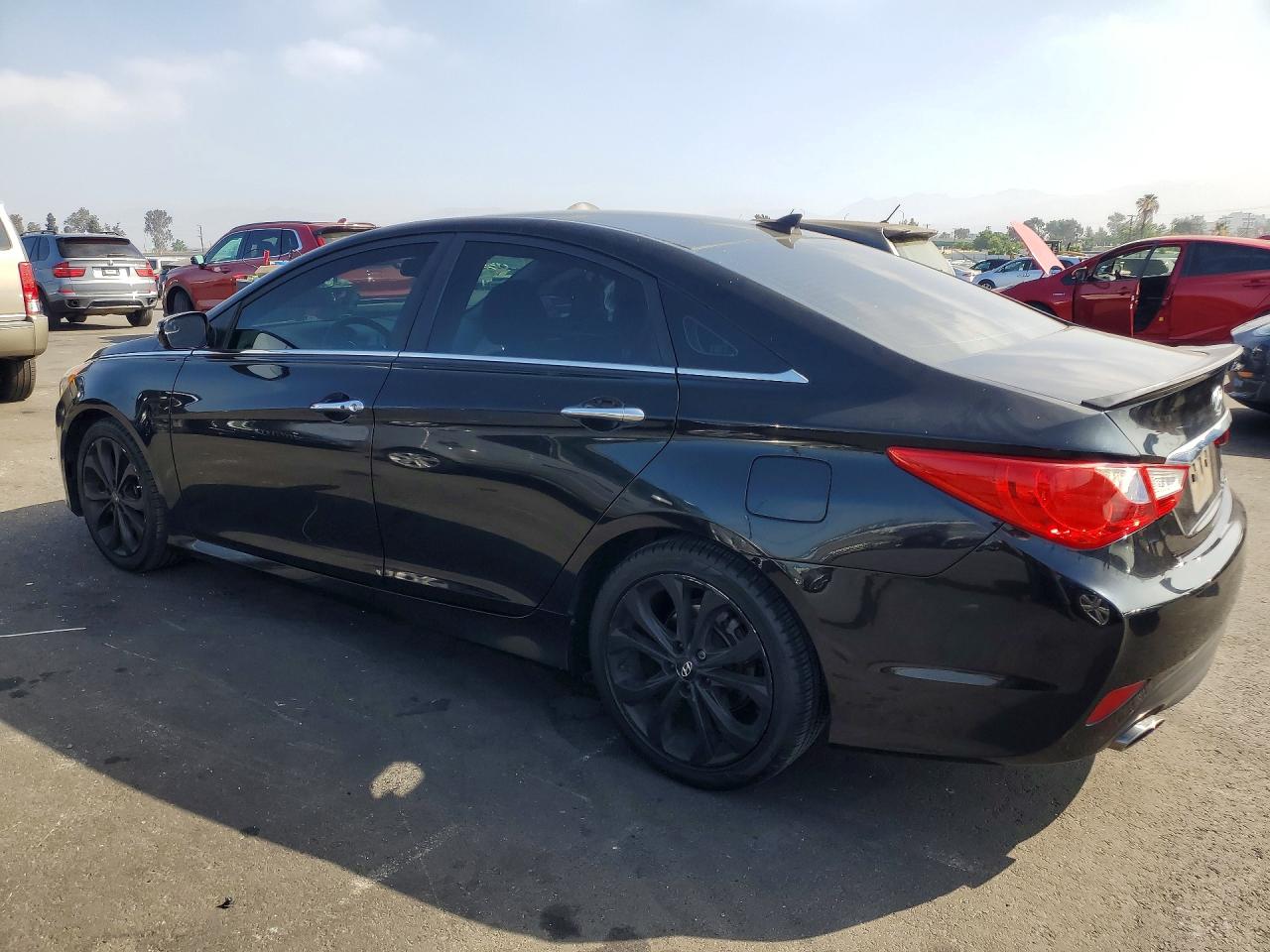 2014 Hyundai Sonata Se Black vin: 5NPEC4AC0EH901568