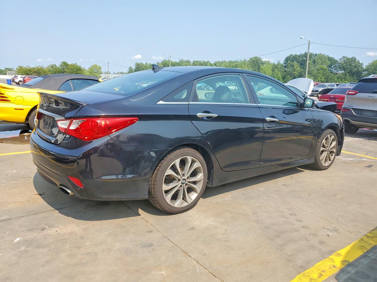 2014 Hyundai Sonata Se Black vin: 5NPEC4AC0EH930746