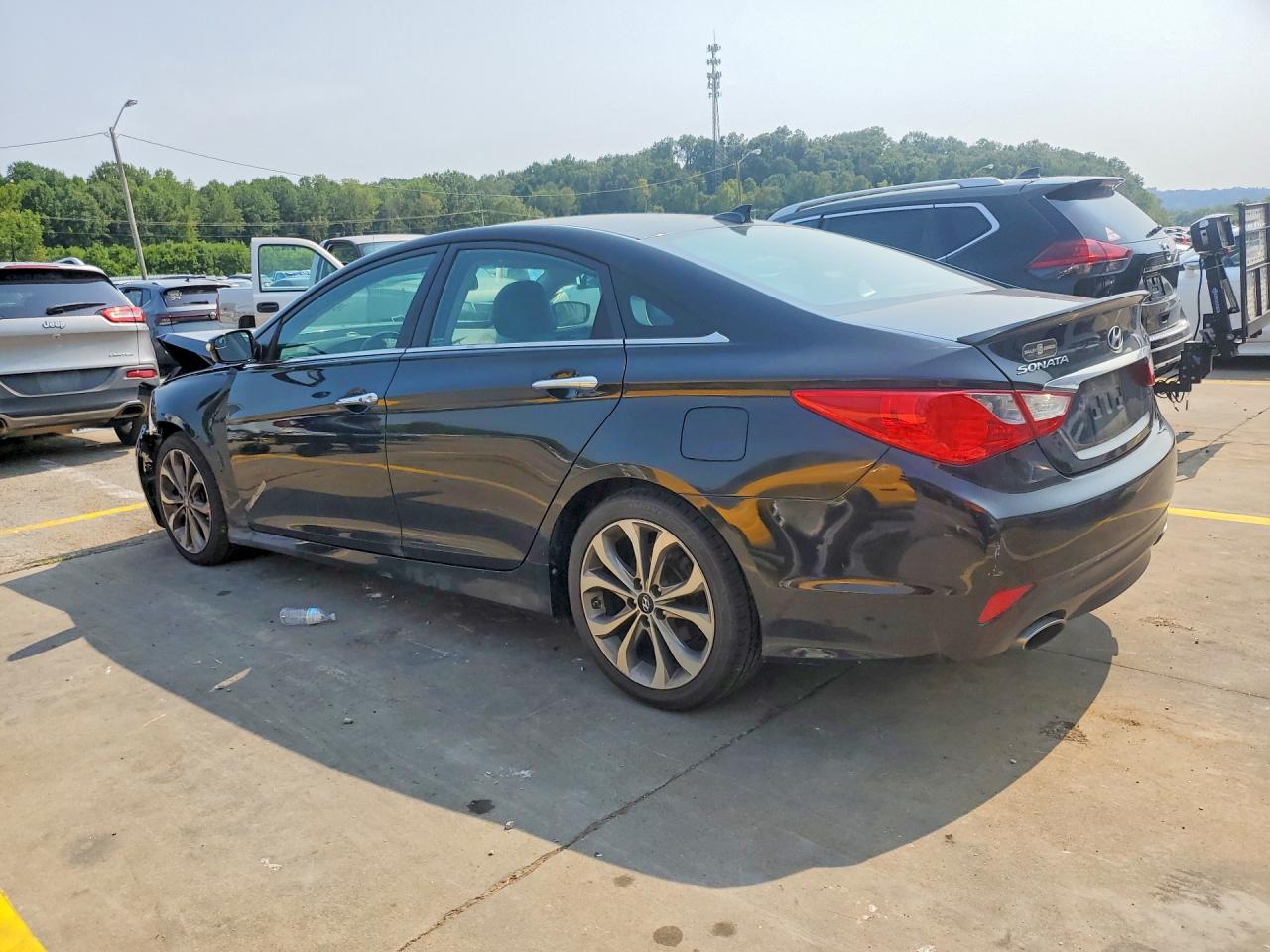 2014 Hyundai Sonata Se Black vin: 5NPEC4AC0EH930746