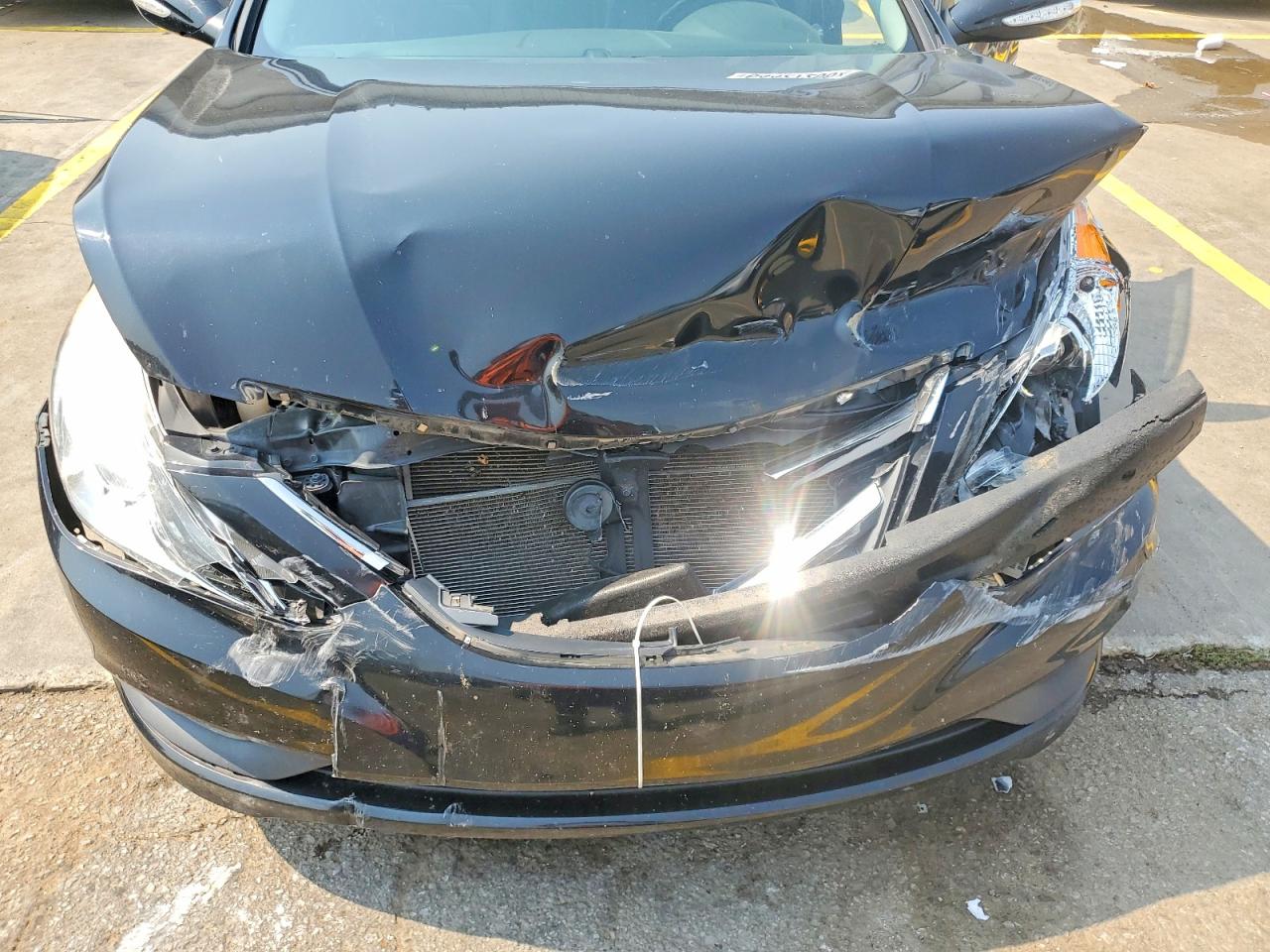 2014 Hyundai Sonata Se Black vin: 5NPEC4AC0EH930746