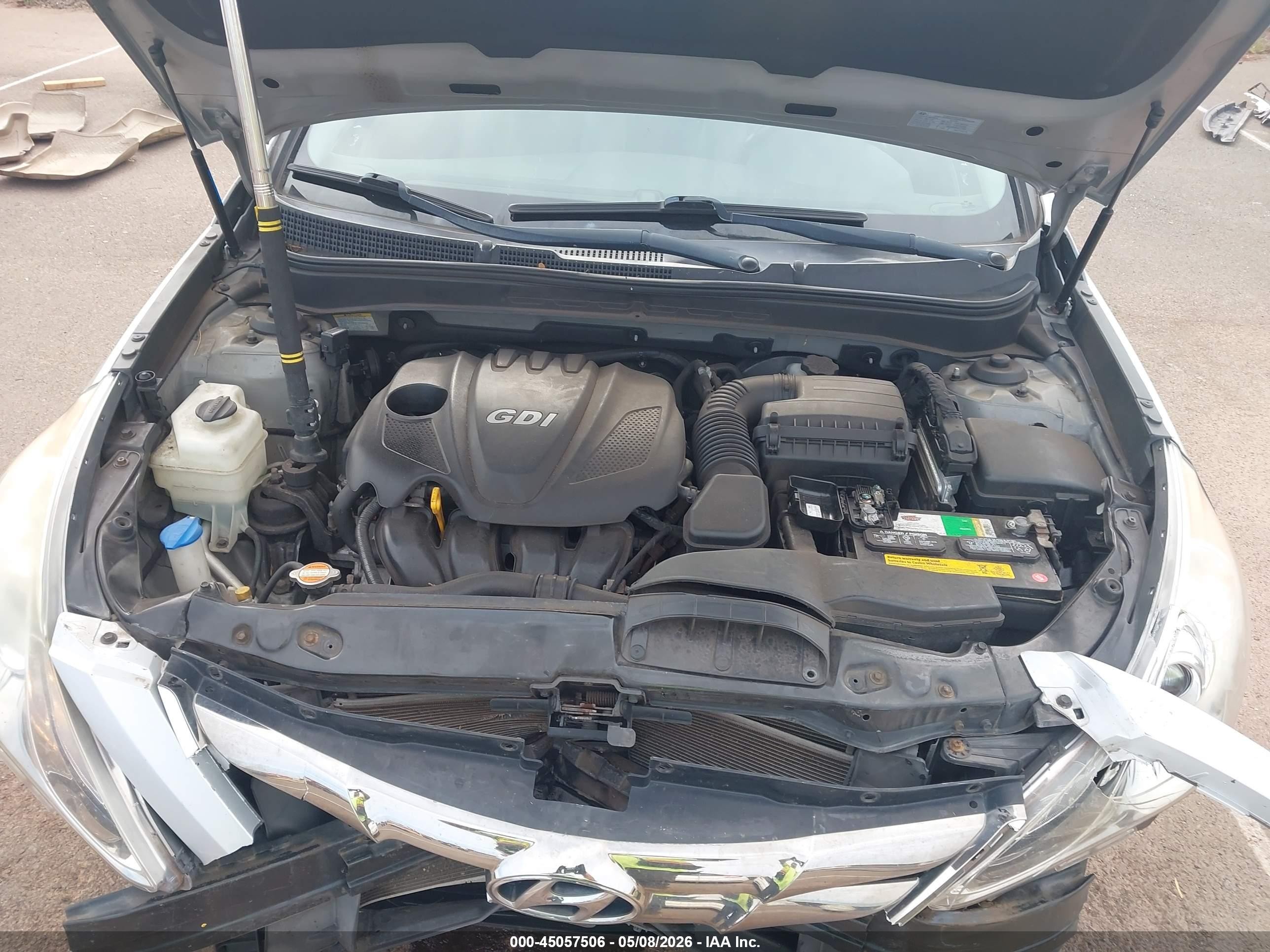 2011 Hyundai Sonata Limited Silver vin: 5NPEC4AC1BH001533