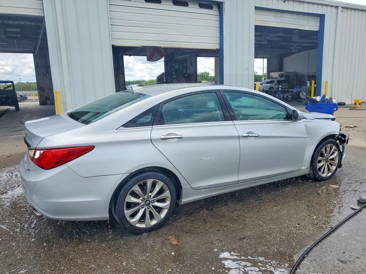 2011 Hyundai Sonata Se Серебряный vin: 5NPEC4AC1BH049047