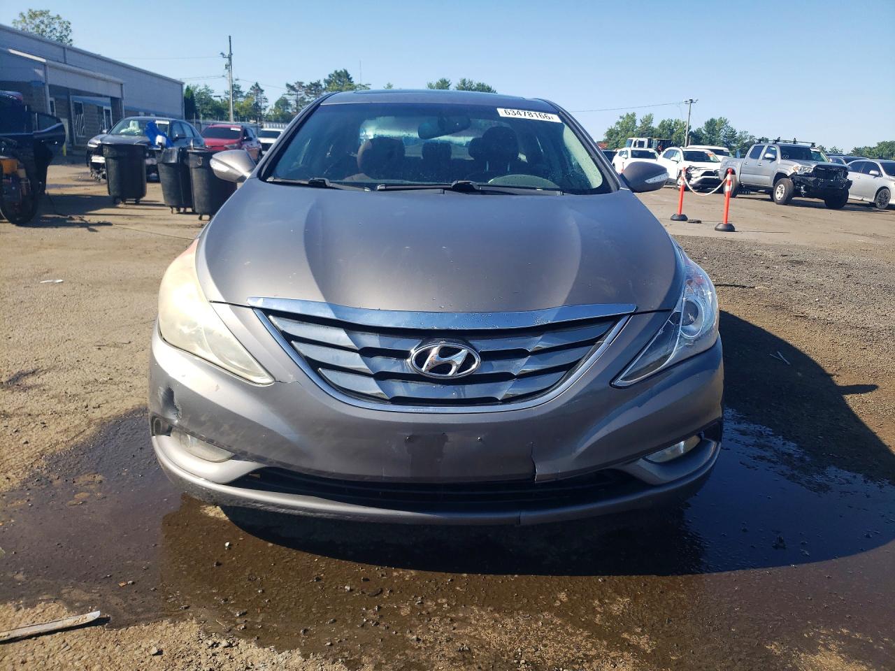 2011 Hyundai Sonata Limited Gray vin: 5NPEC4AC1BH059822