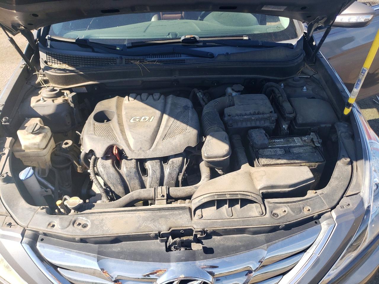 2011 Hyundai Sonata Limited Gray vin: 5NPEC4AC1BH059822