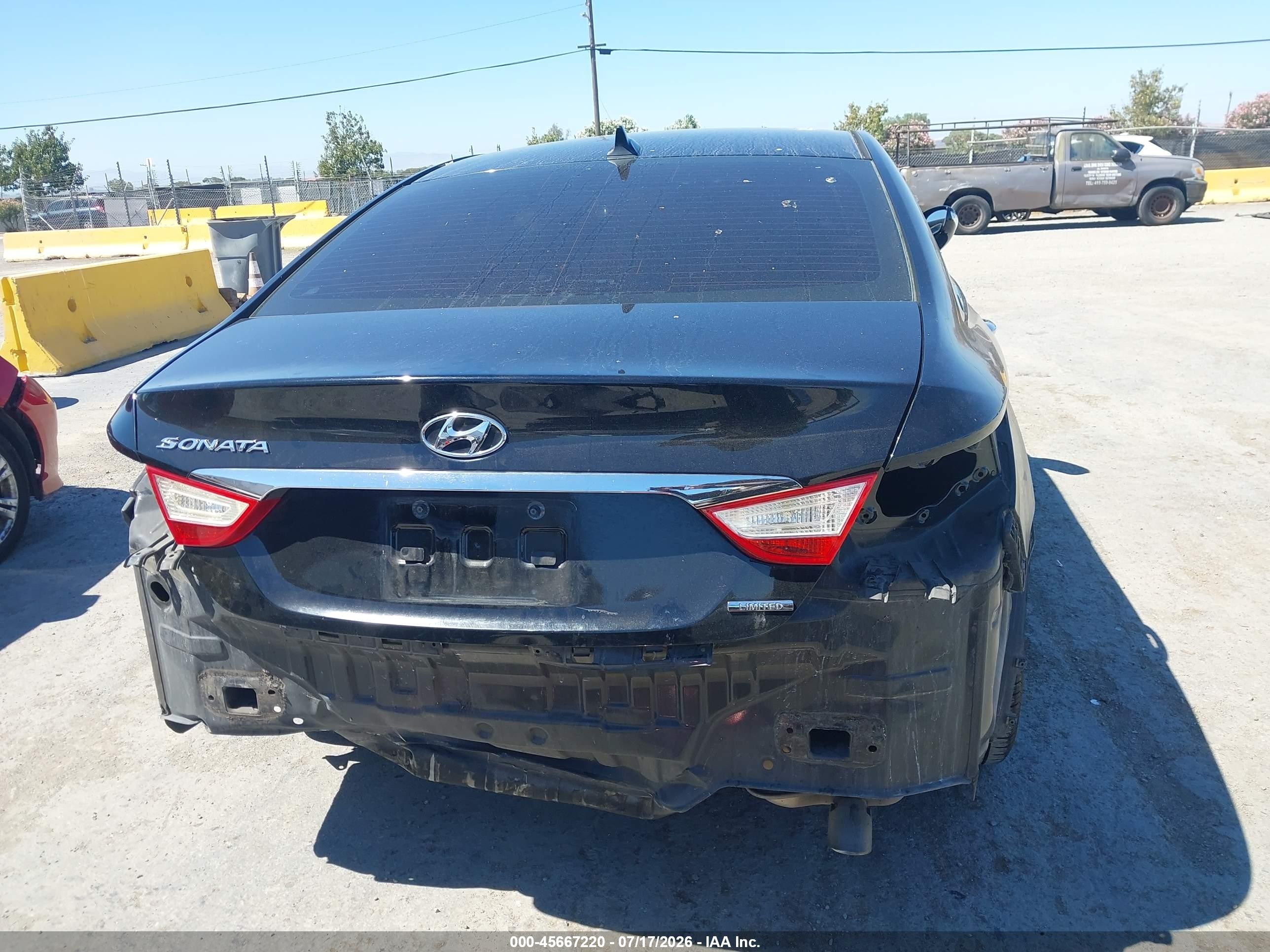 2011 Hyundai Sonata Limited Black vin: 5NPEC4AC1BH063143