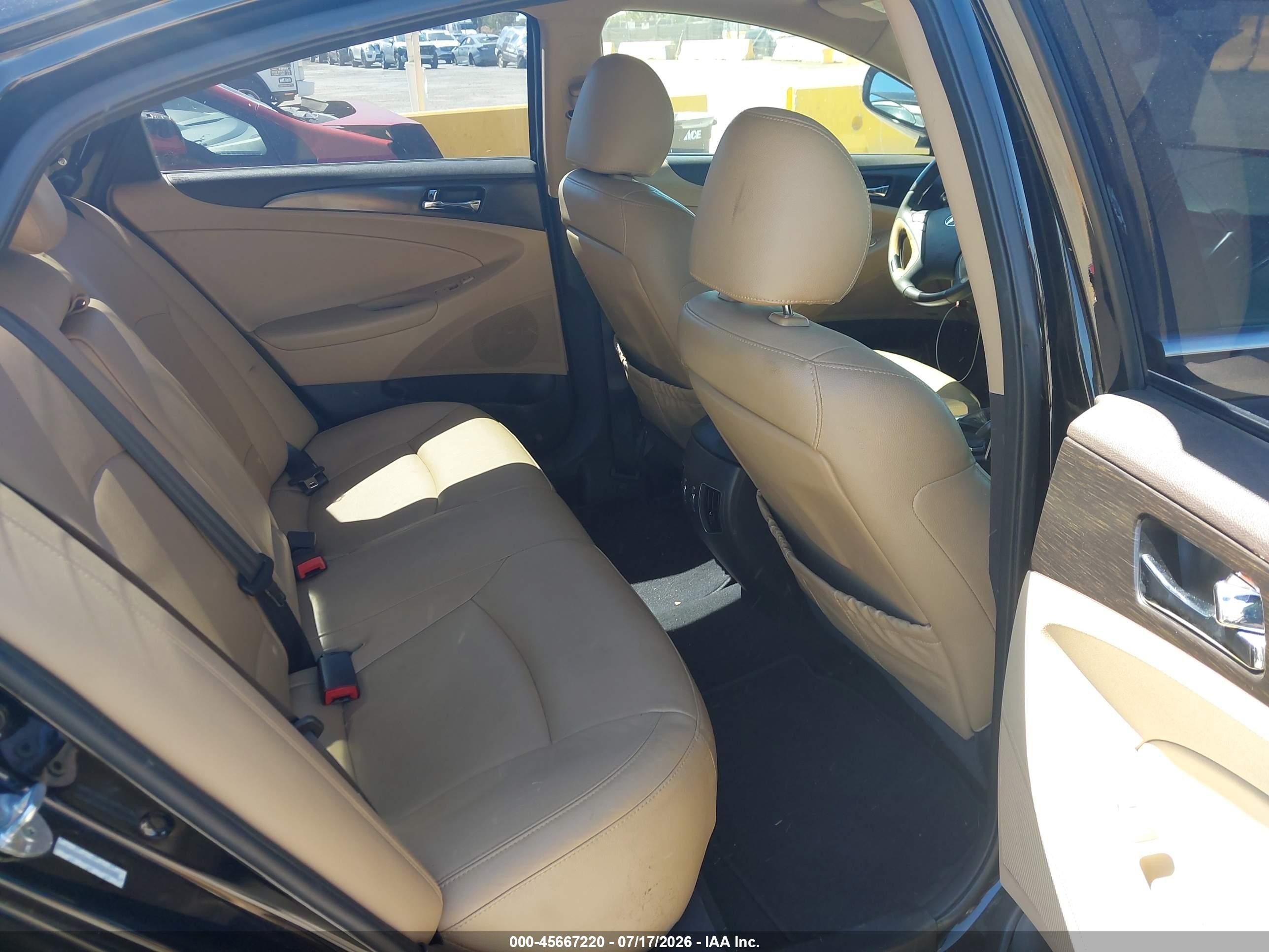 2011 Hyundai Sonata Limited Black vin: 5NPEC4AC1BH063143