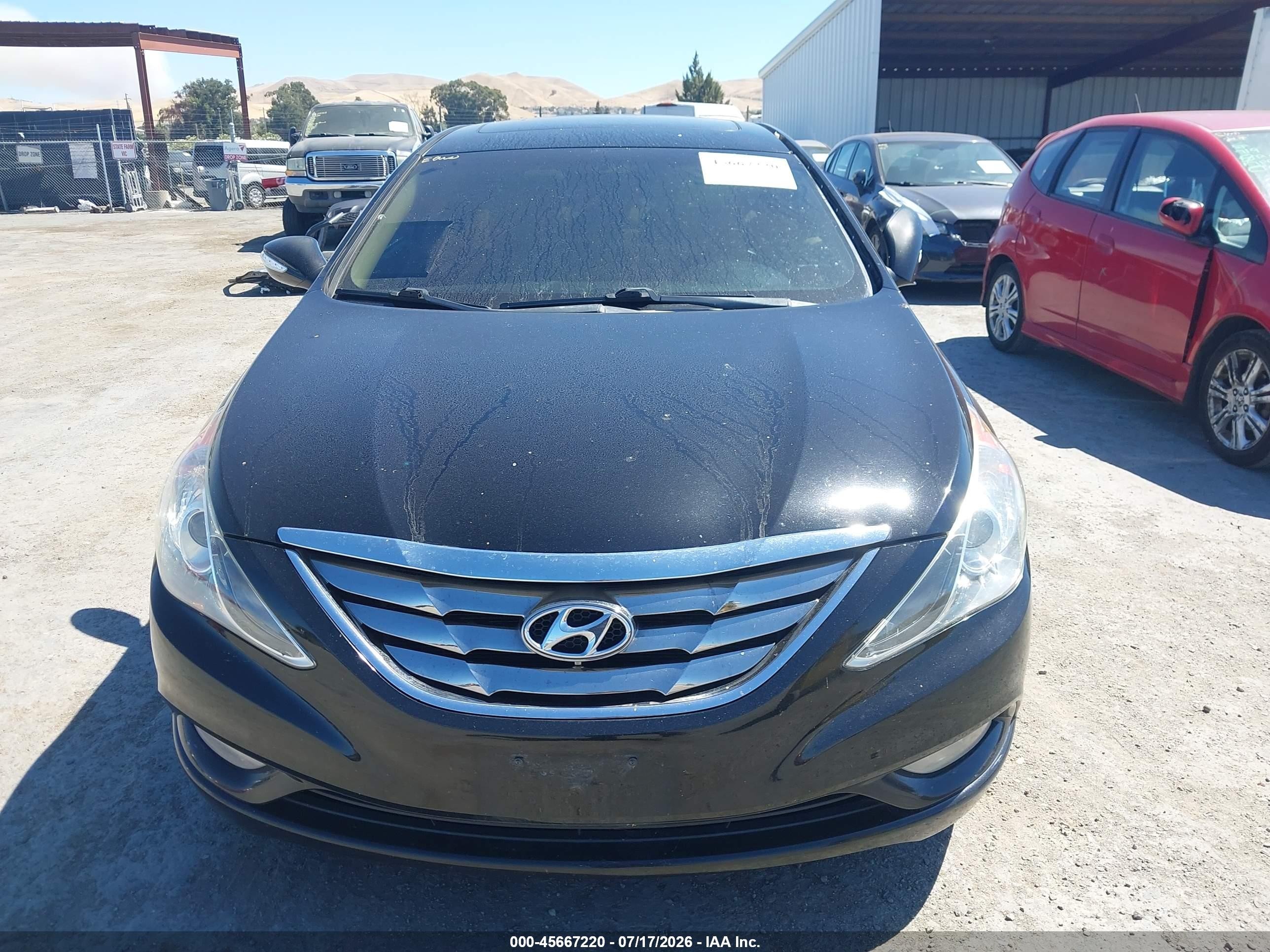 2011 Hyundai Sonata Limited Black vin: 5NPEC4AC1BH063143