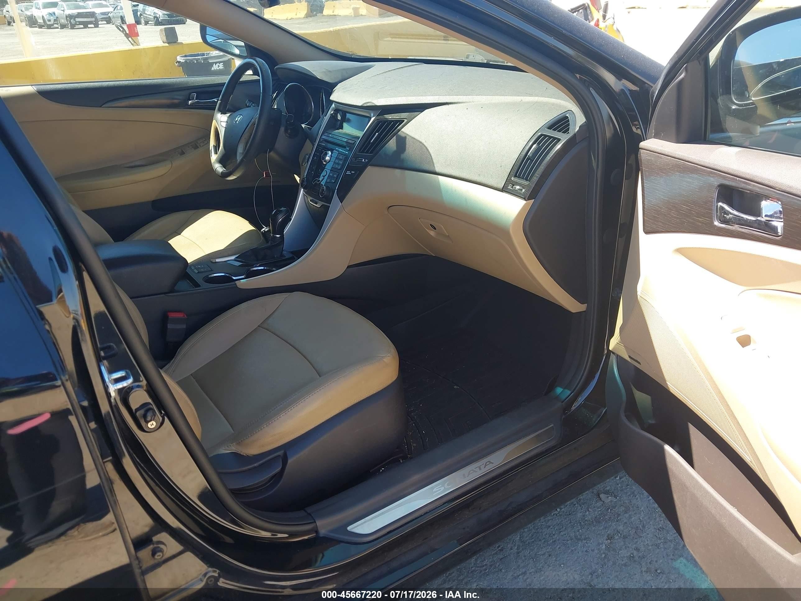 2011 Hyundai Sonata Limited Black vin: 5NPEC4AC1BH063143