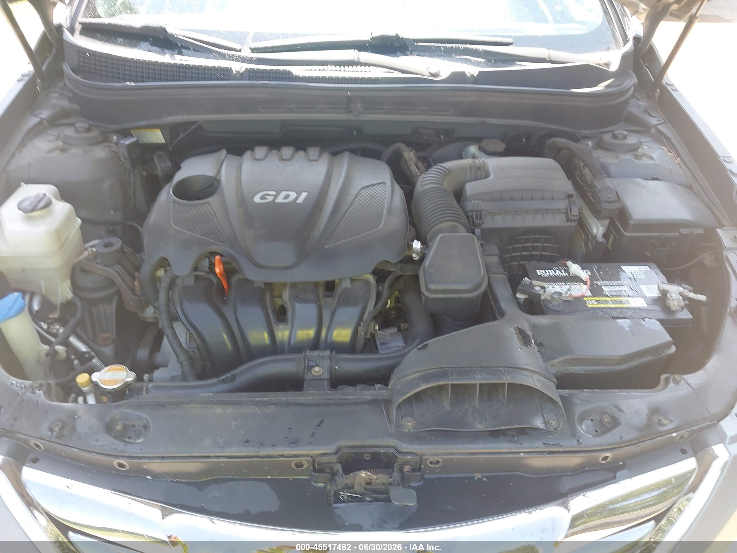 2011 Hyundai Sonata Se Gray vin: 5NPEC4AC1BH066205
