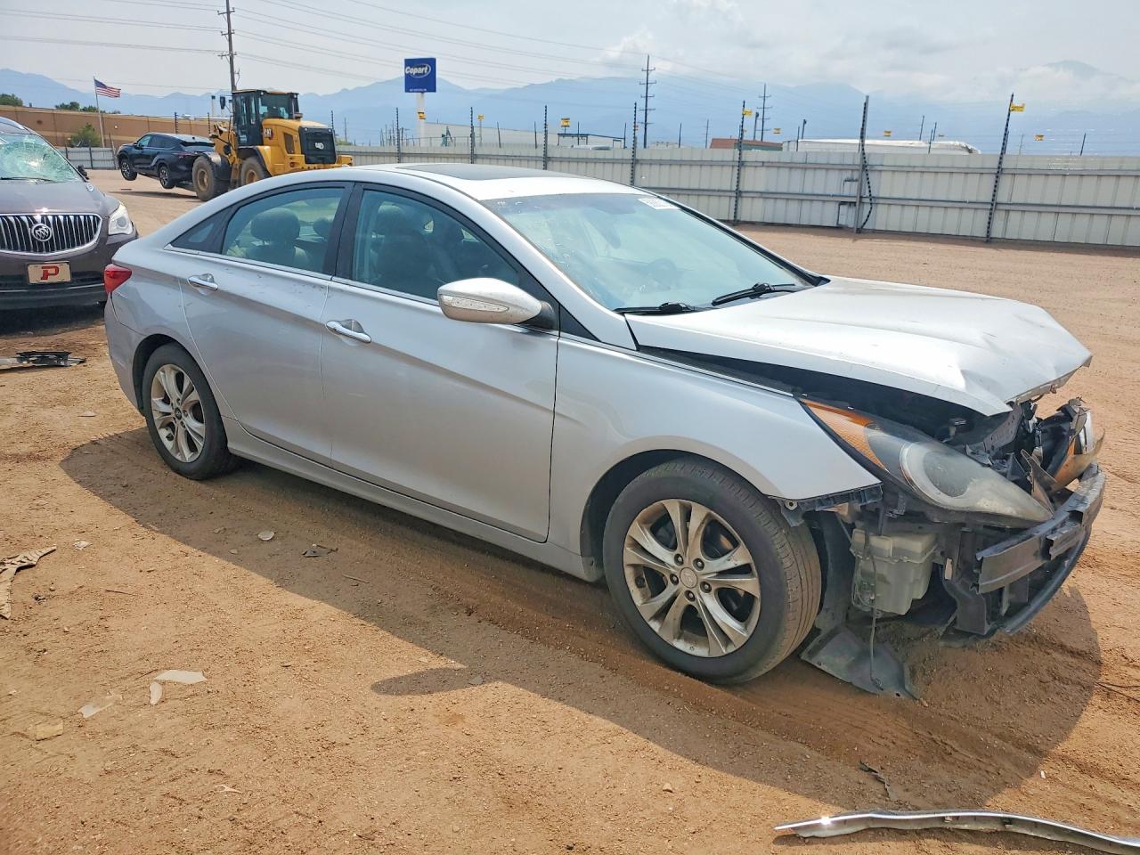 2011 Hyundai Sonata Limited Silver vin: 5NPEC4AC1BH091024