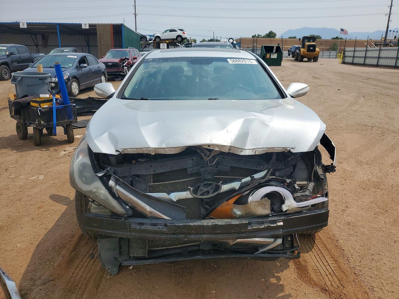 2011 Hyundai Sonata Limited Silver vin: 5NPEC4AC1BH091024