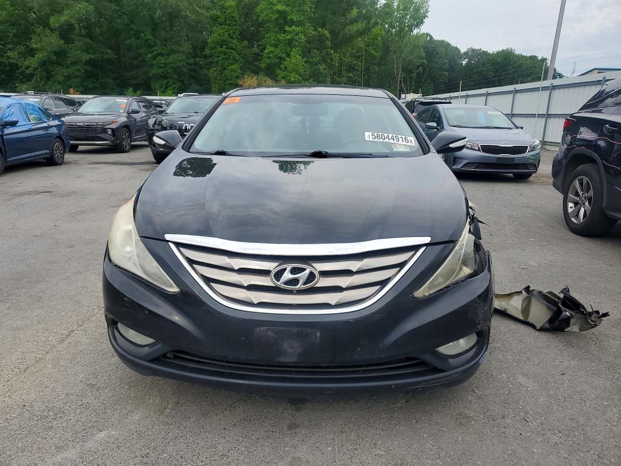 2011 Hyundai Sonata Limited Black vin: 5NPEC4AC1BH138715