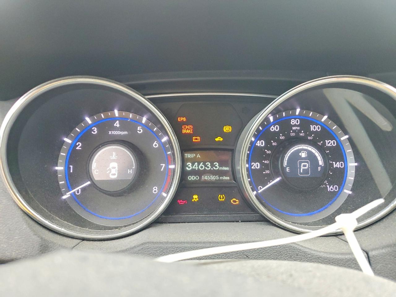 2011 Hyundai Sonata Limited Blue vin: 5NPEC4AC1BH153618