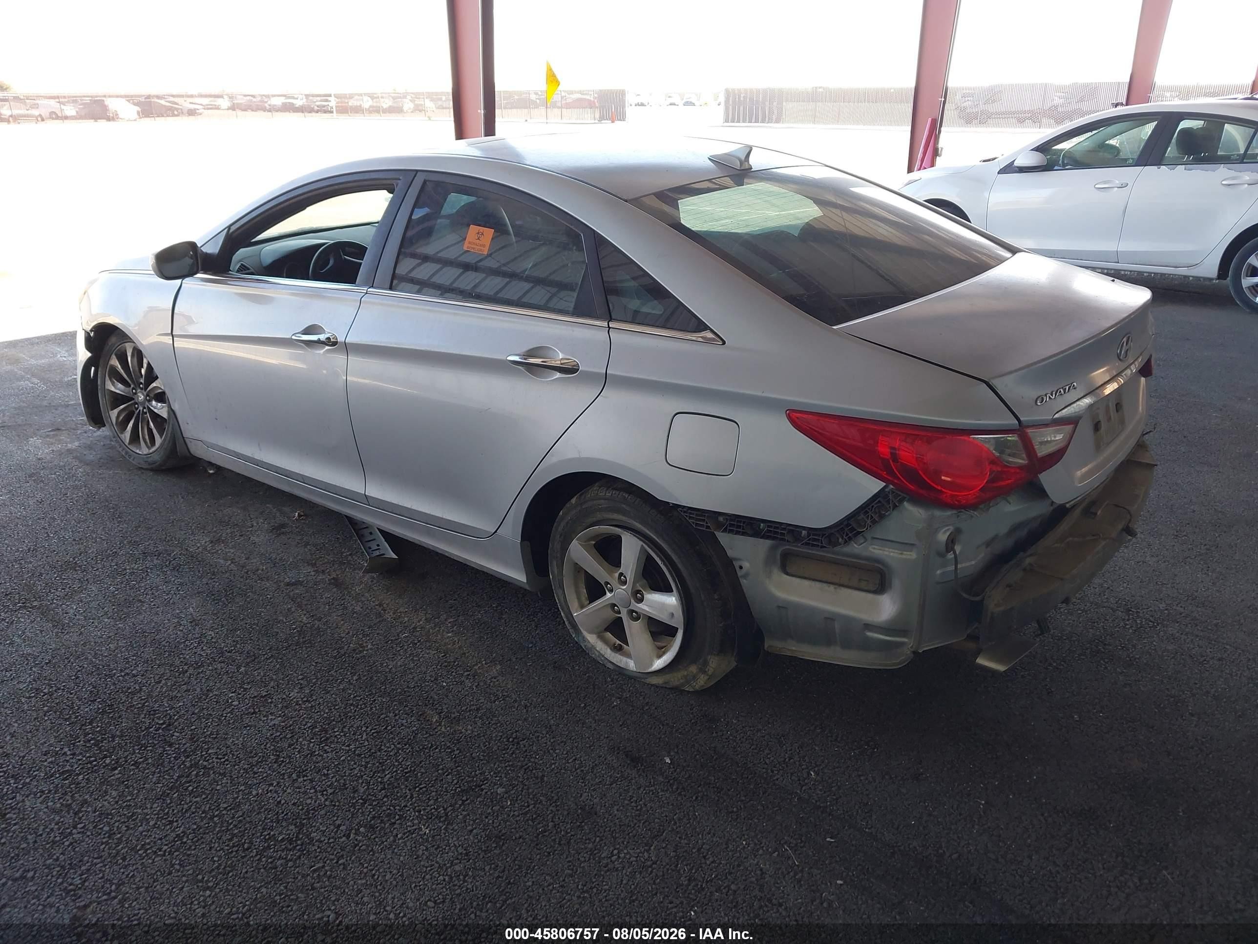 2011 Hyundai Sonata Se Silver vin: 5NPEC4AC1BH156289