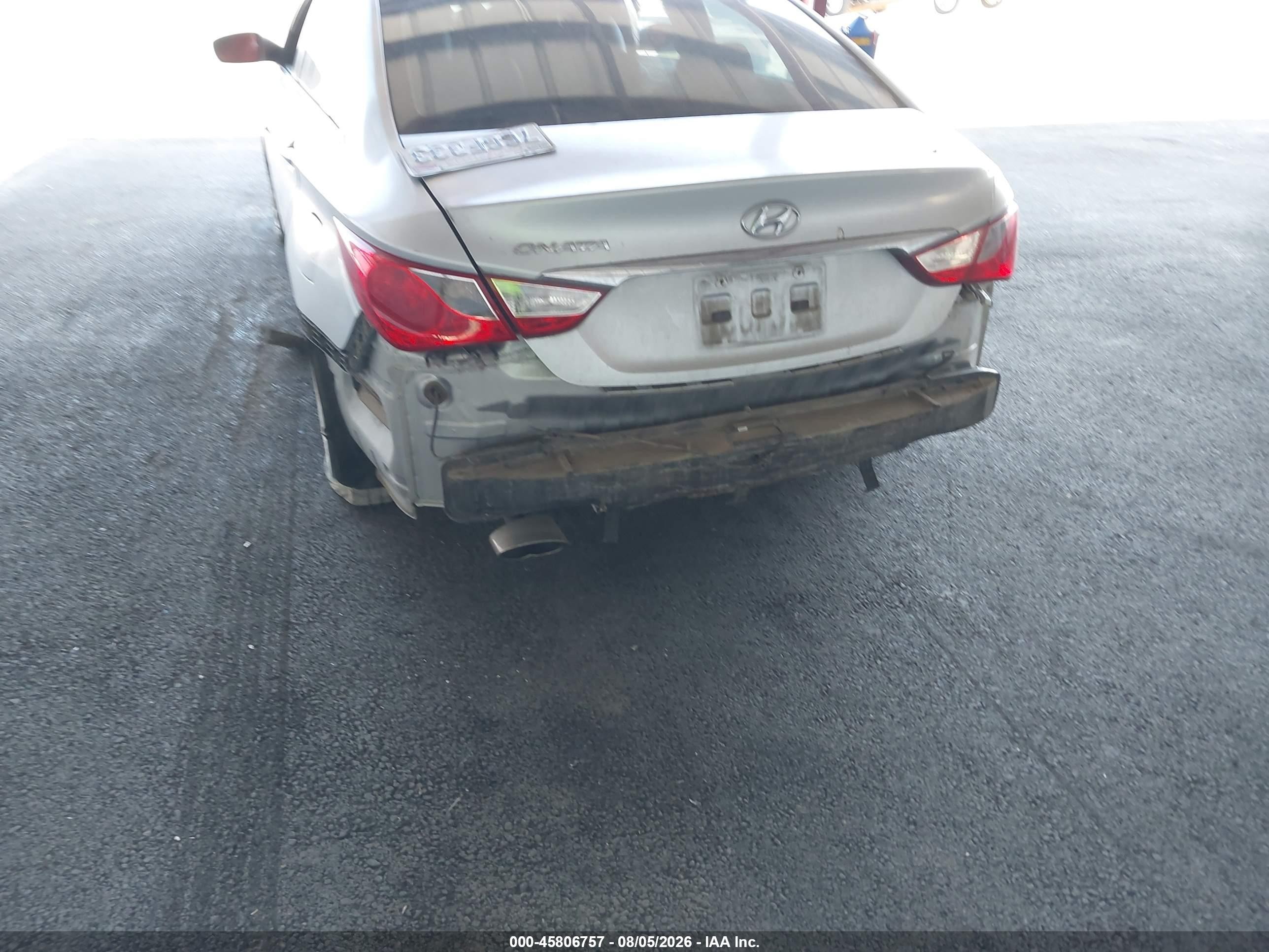 2011 Hyundai Sonata Se Silver vin: 5NPEC4AC1BH156289