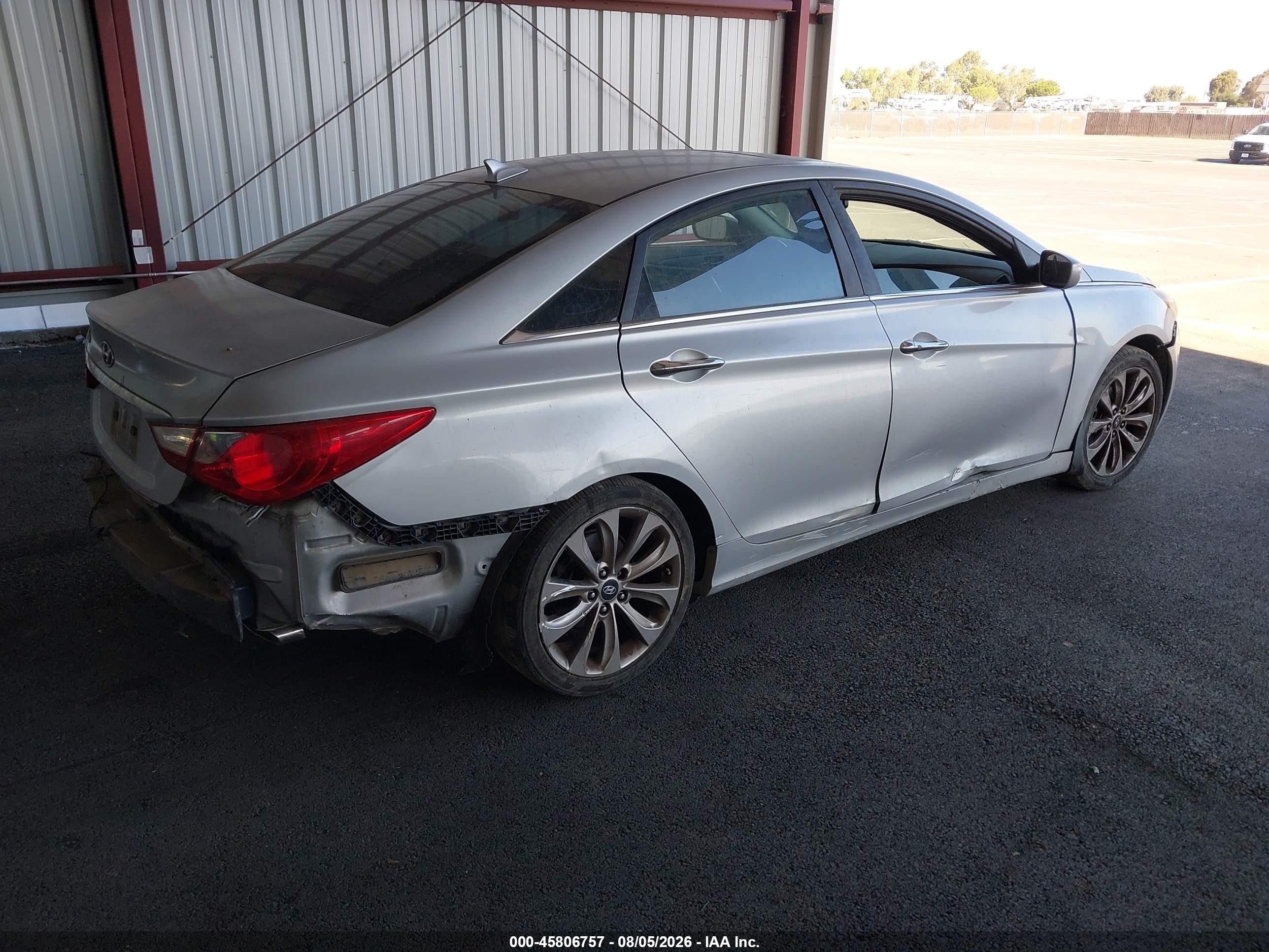 2011 Hyundai Sonata Se Silver vin: 5NPEC4AC1BH156289