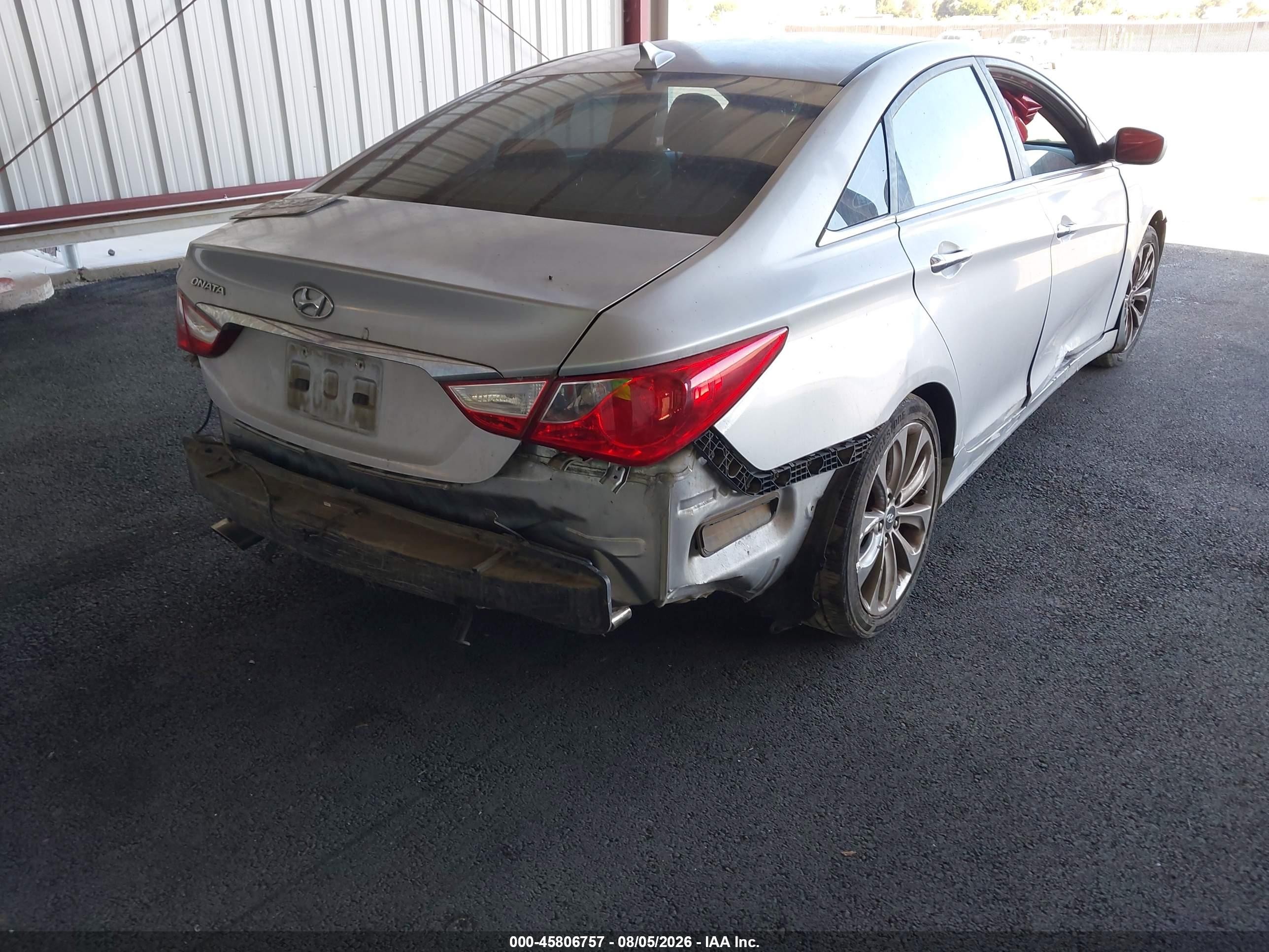 2011 Hyundai Sonata Se Silver vin: 5NPEC4AC1BH156289