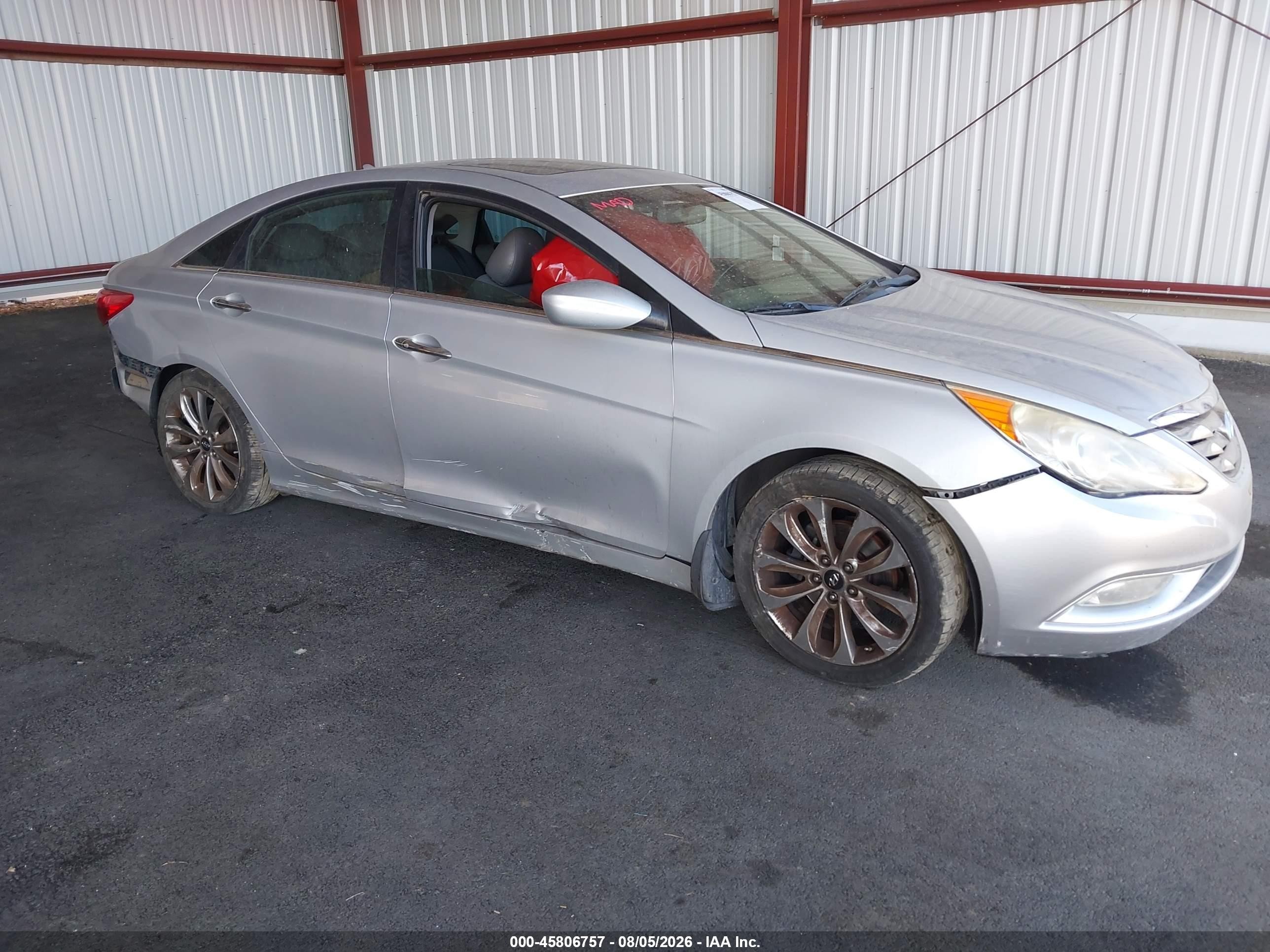 2011 Hyundai Sonata Se Silver vin: 5NPEC4AC1BH156289