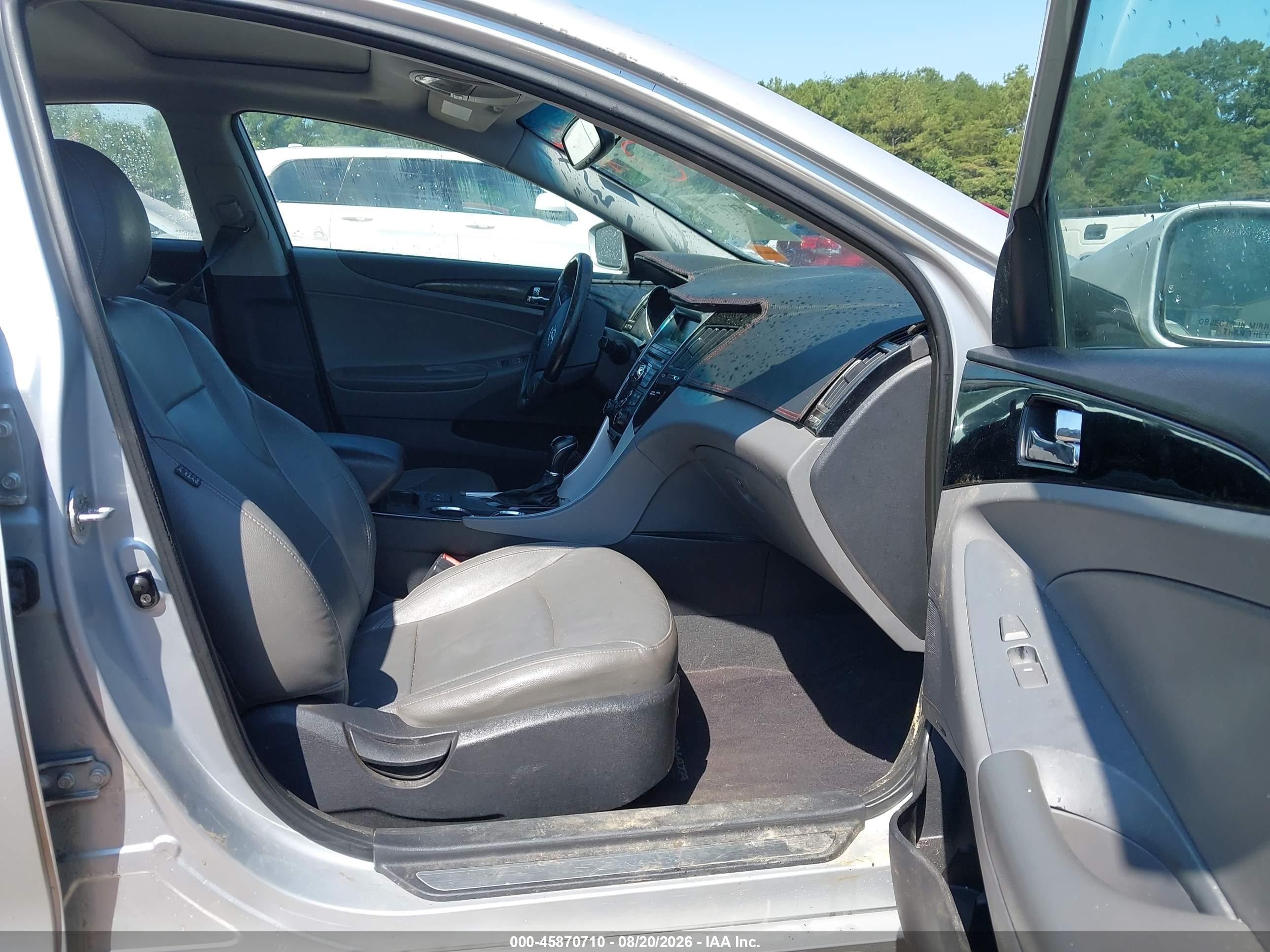 2011 Hyundai Sonata Limited Серебряный vin: 5NPEC4AC1BH170337