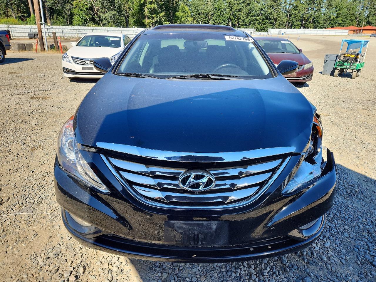 2011 Hyundai Sonata Se Black vin: 5NPEC4AC1BH179619