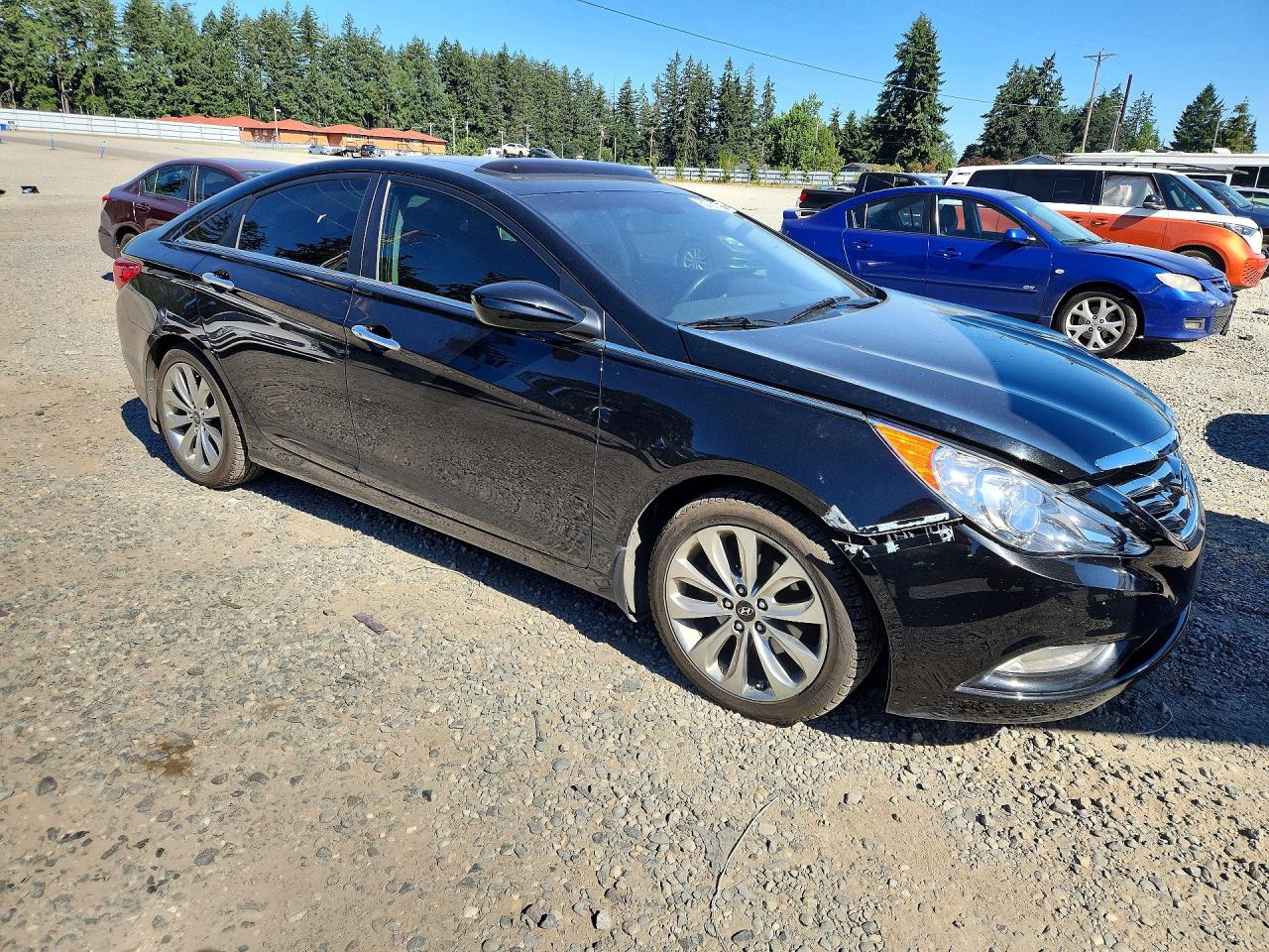 2011 Hyundai Sonata Se Black vin: 5NPEC4AC1BH179619